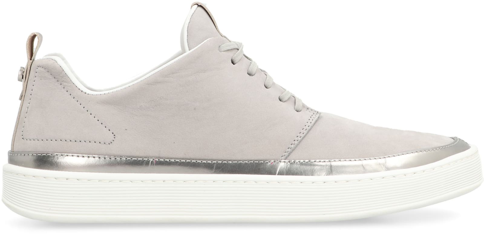 Volta Bosco Suede Sneakers In Grey