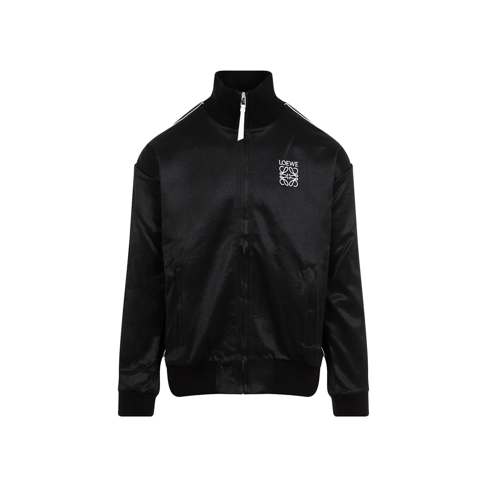 Shop Loewe Tracksuit Jacket In Black