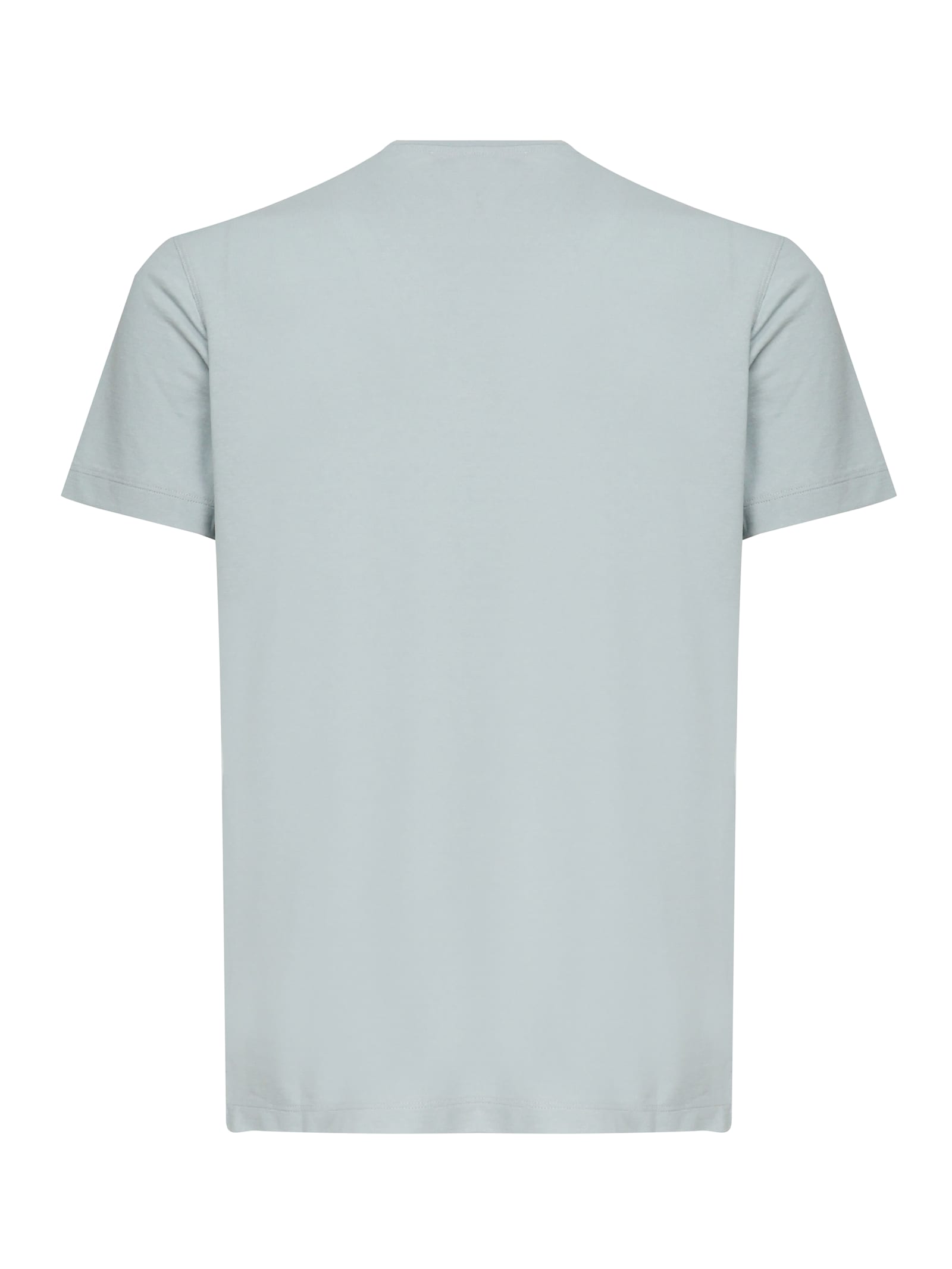 Zanone Cotton T-shirt In Blue