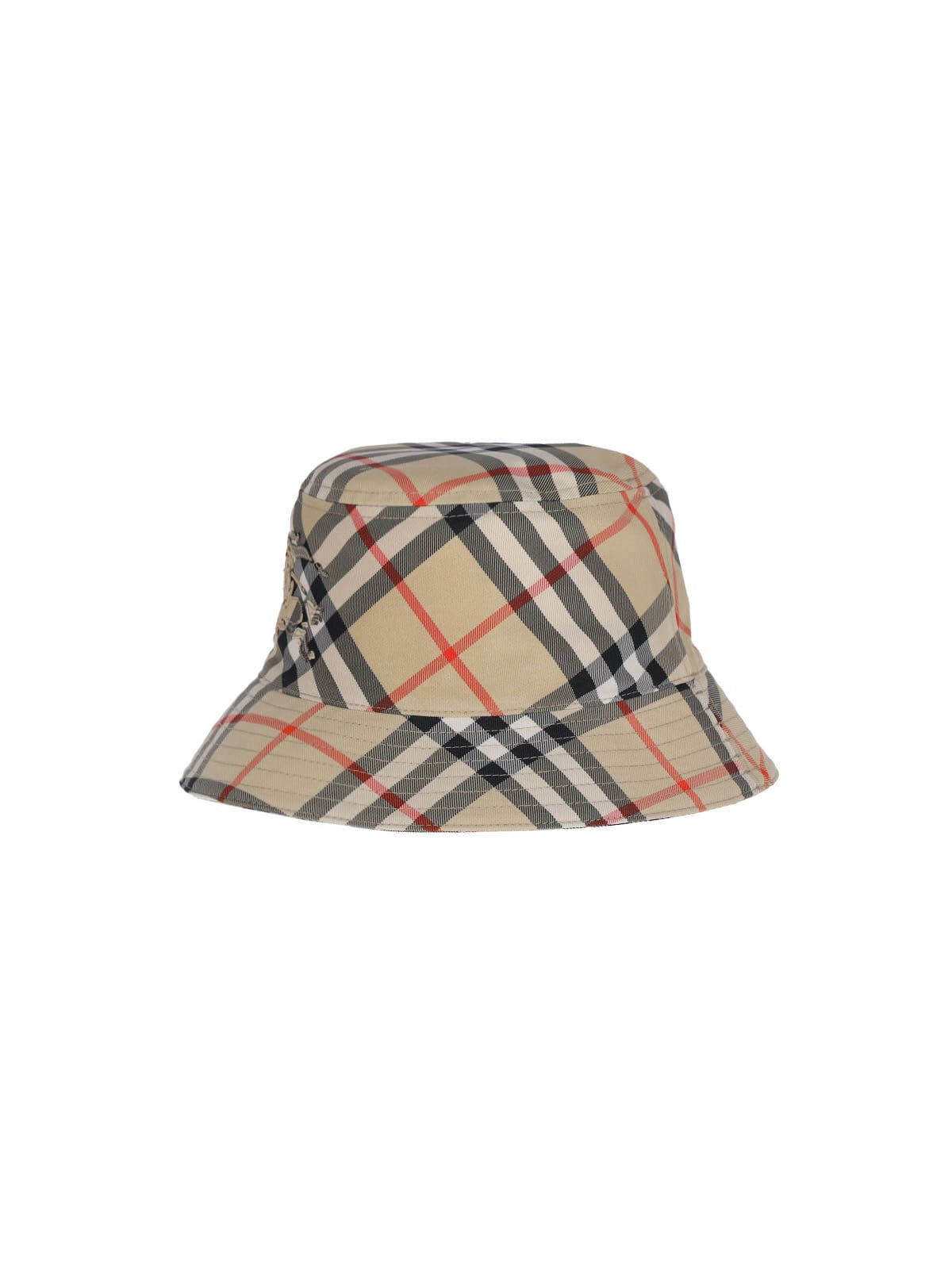 Burberry 'ekd' Bucket Hat In Sandipcheck