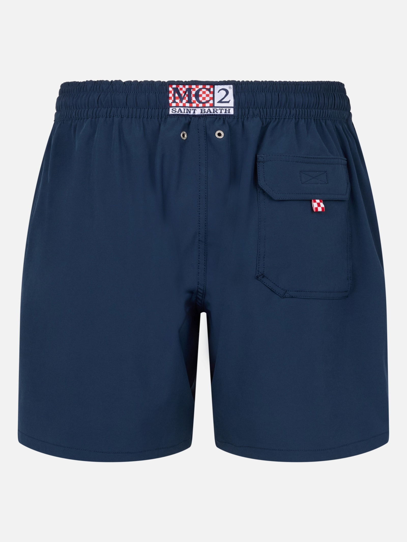 Mc2 Saint Barth One-piece Beachwear In Blue