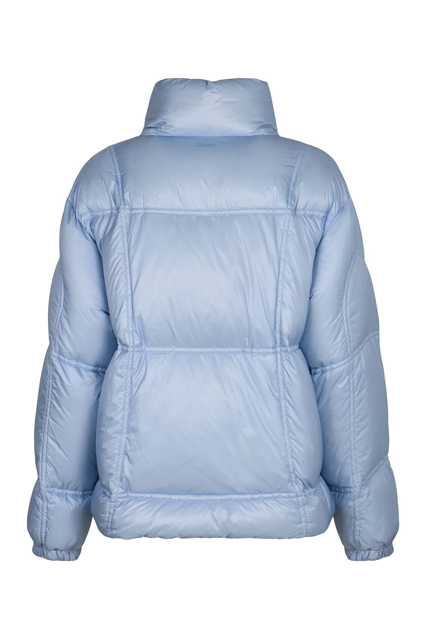 Herno Laminar Quilted Ripstop Jacket In Blue