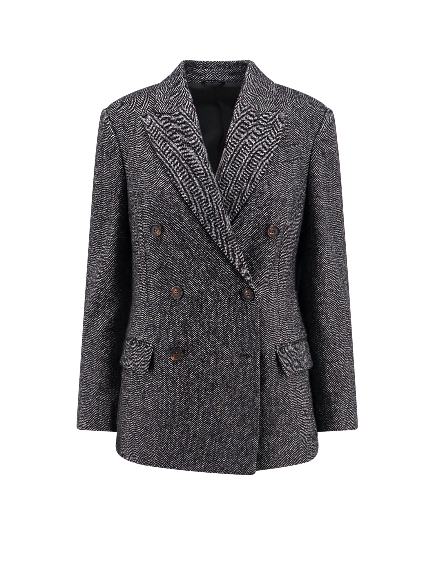 Shop Brunello Cucinelli Blazer In Multicolor