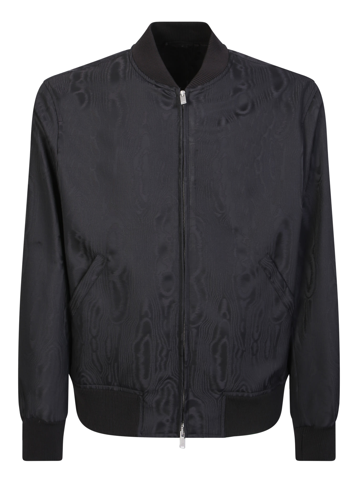 Shop Lardini Black Teddy Jacket