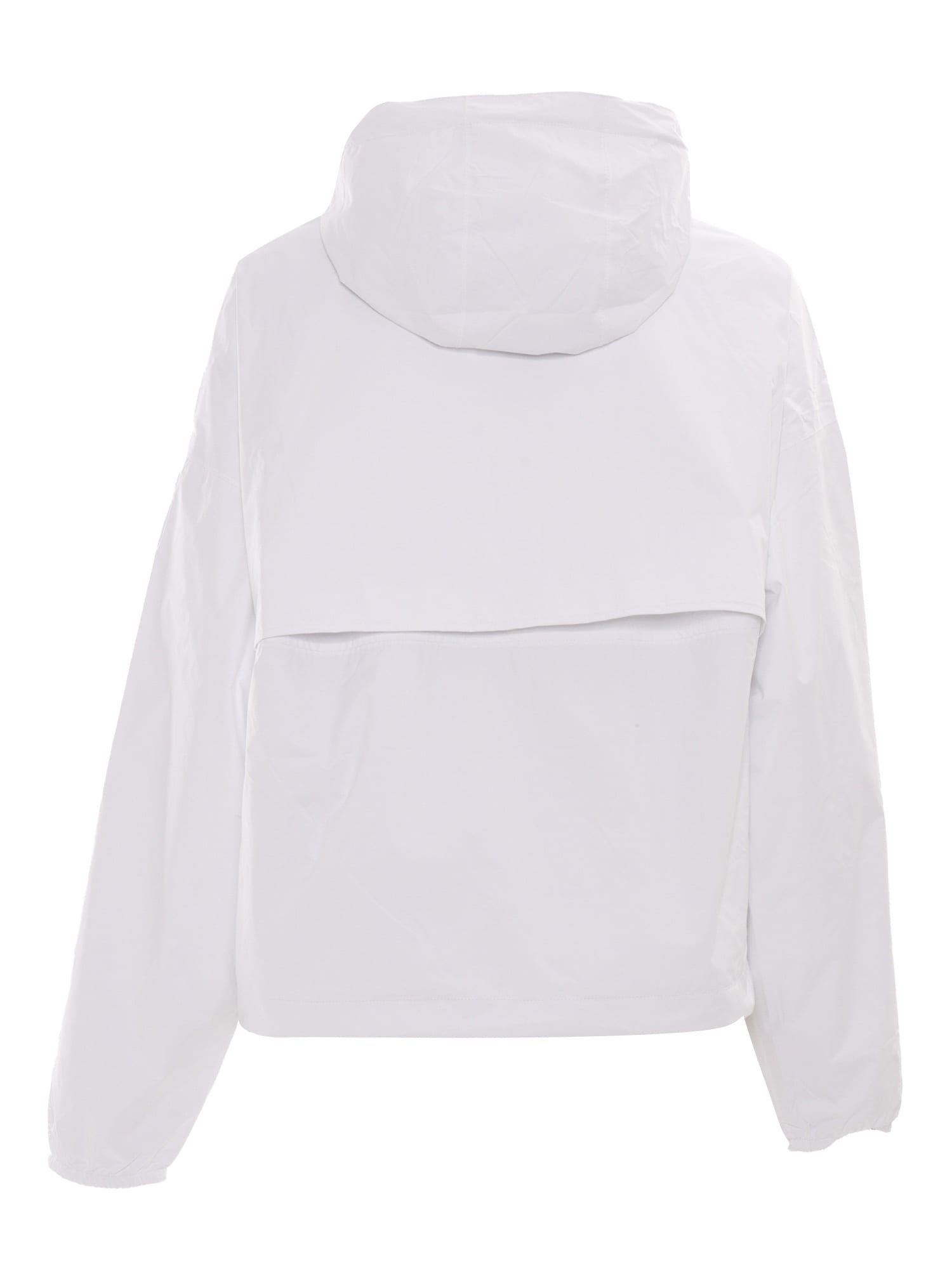 K-way Laurette Plus.2 Double Short Down Jacket In White