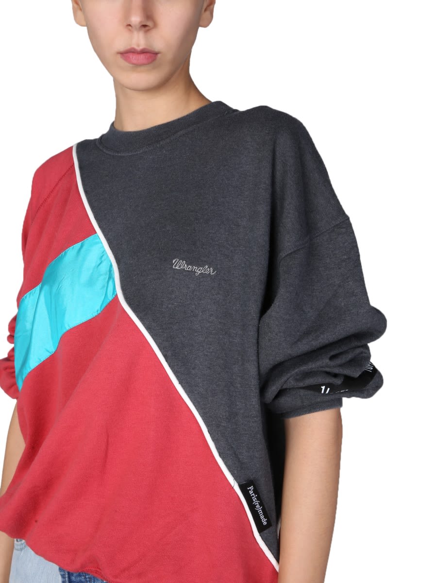 Shop 1/off Remade Wrangle Sweatshirt In Multicolour