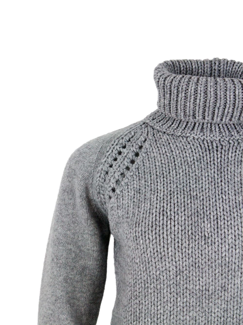 Shop Fabiana Filippi Sweater In Grey