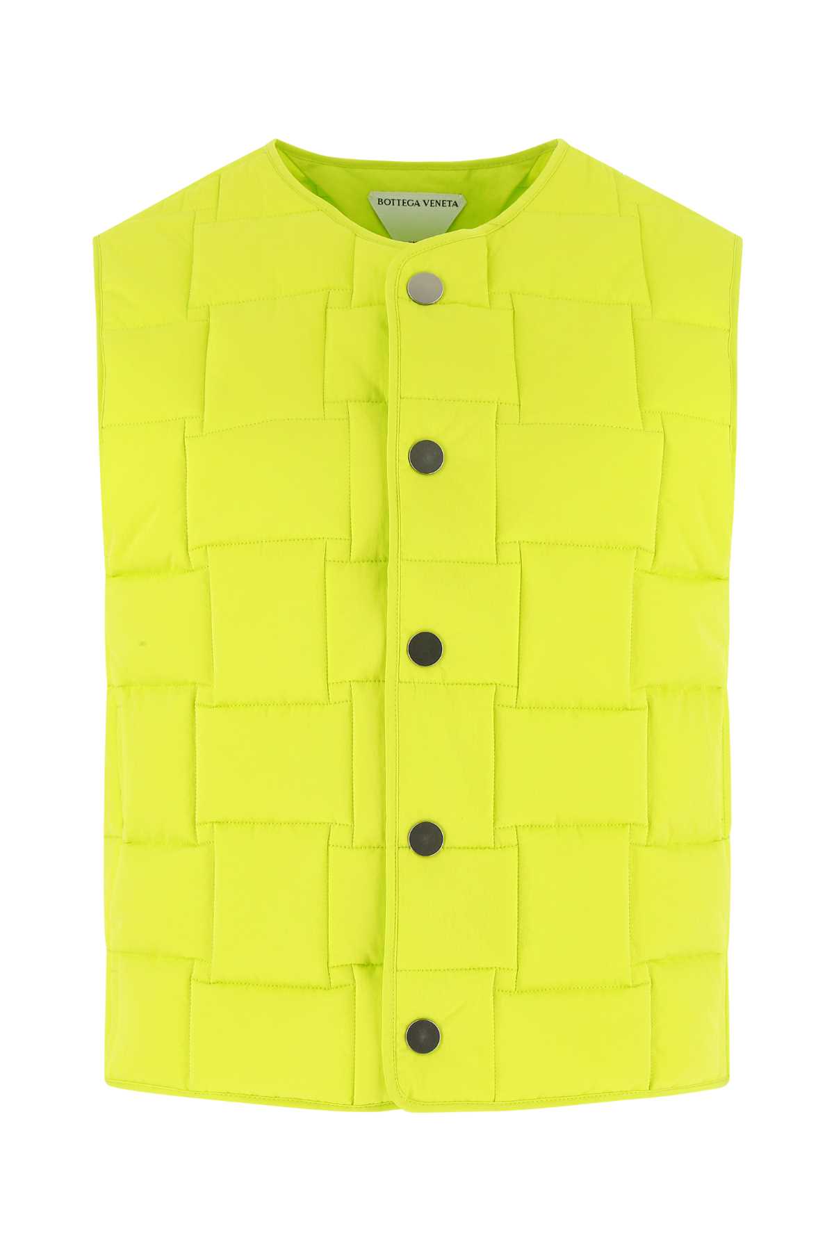 Acid Green Nylon Padded Vest