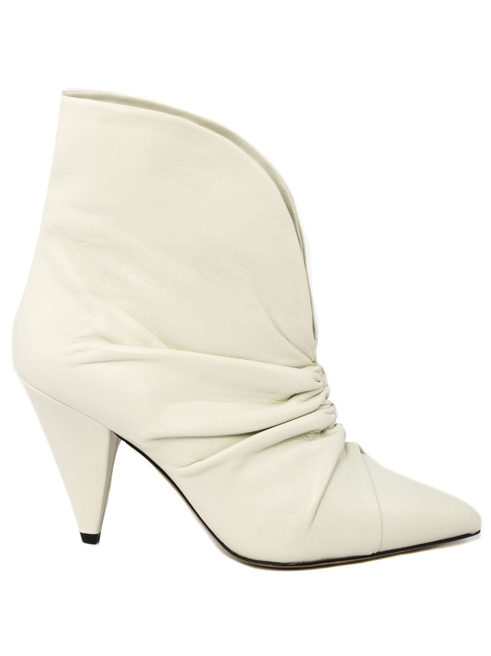 isabel marant white boots