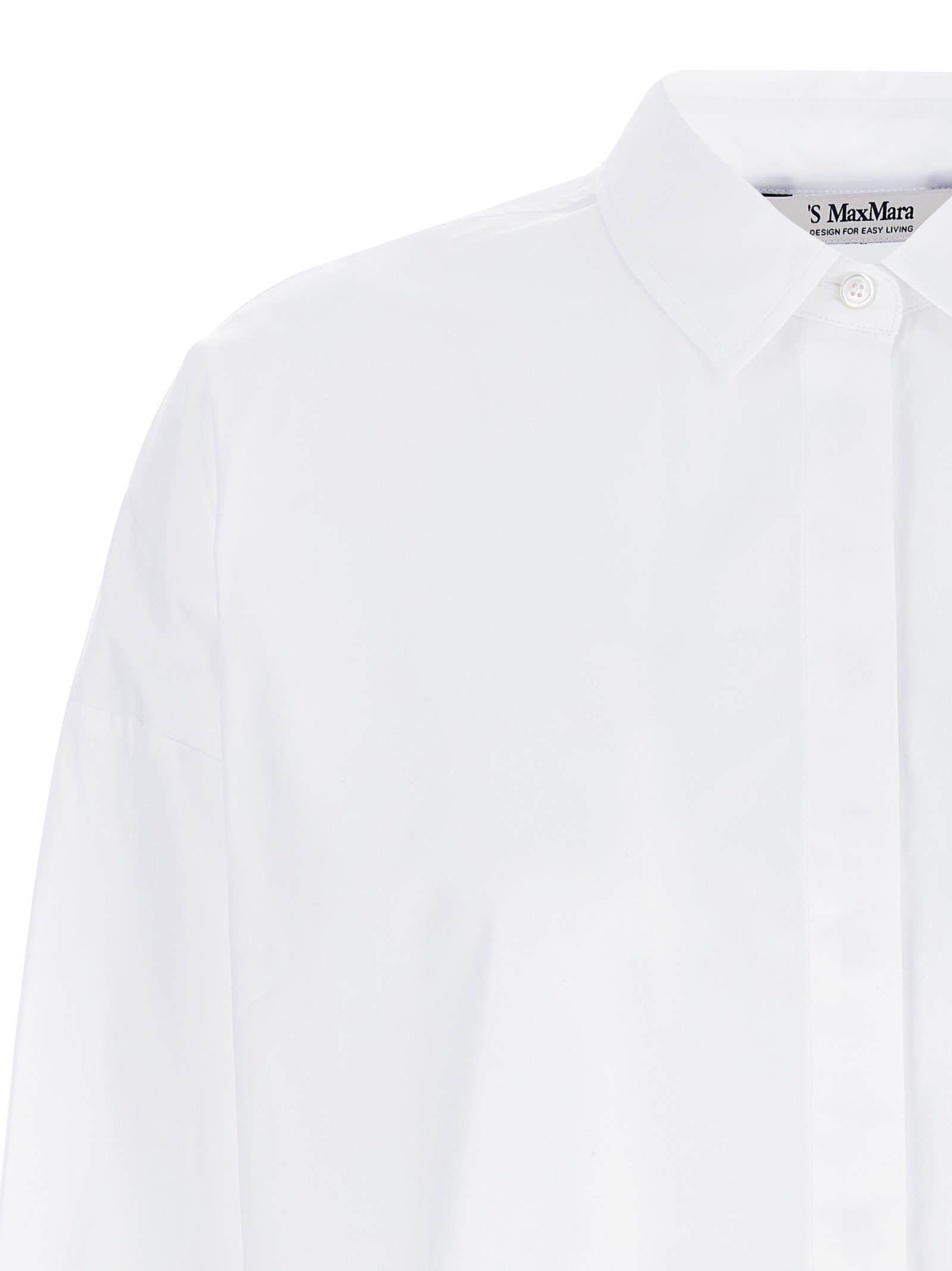 Shop 's Max Mara Gerona Shirt In Bianco