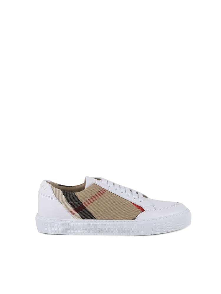 Burberry Sneakers Vintage Check In White