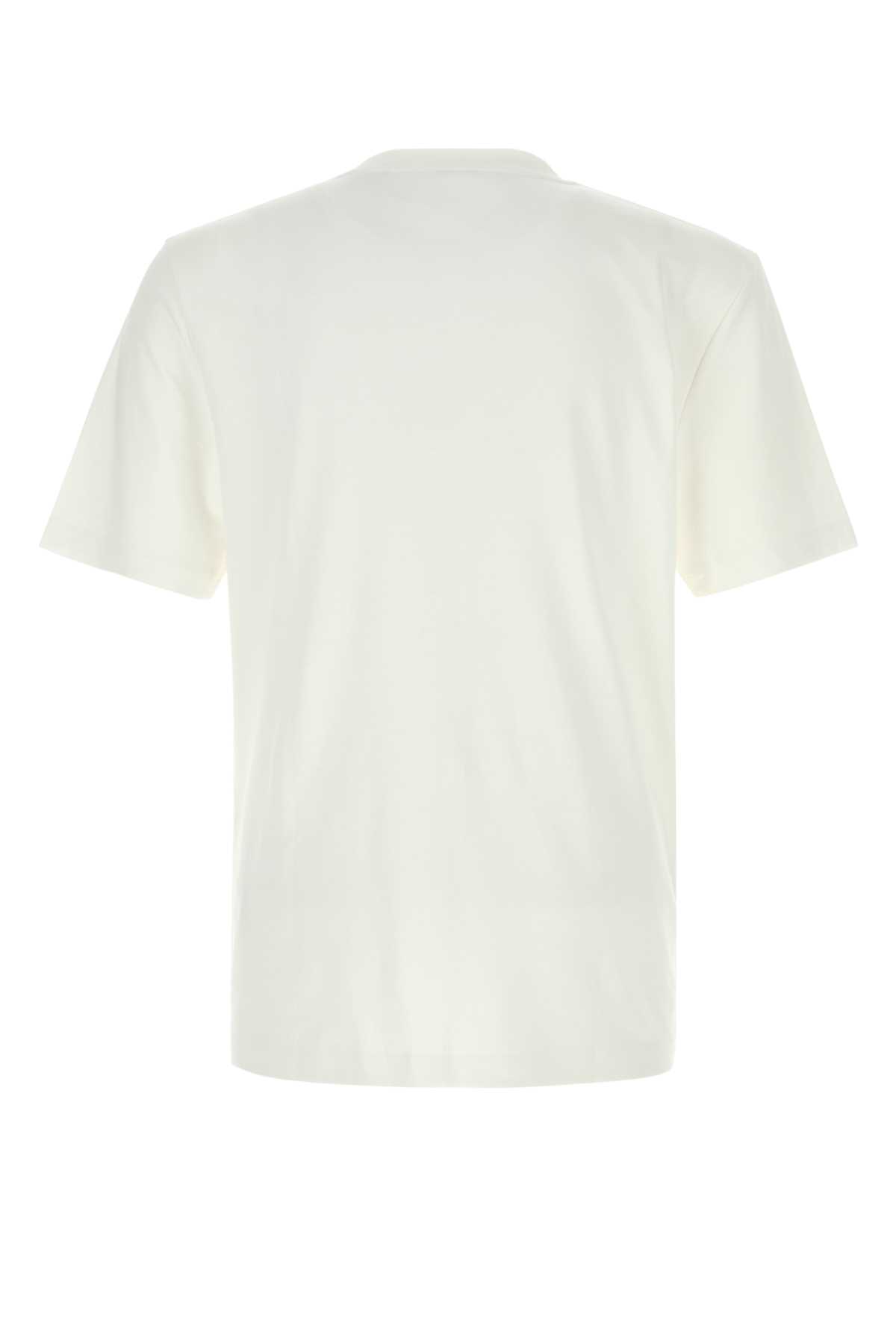 Hugo Boss Cotton Logo T-shirt For Everyday Wear In White