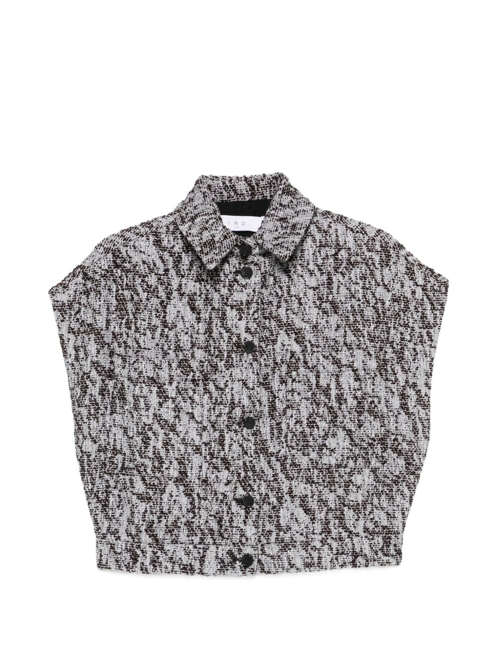 Iro Estel Cotton Blend Shirt In Brown