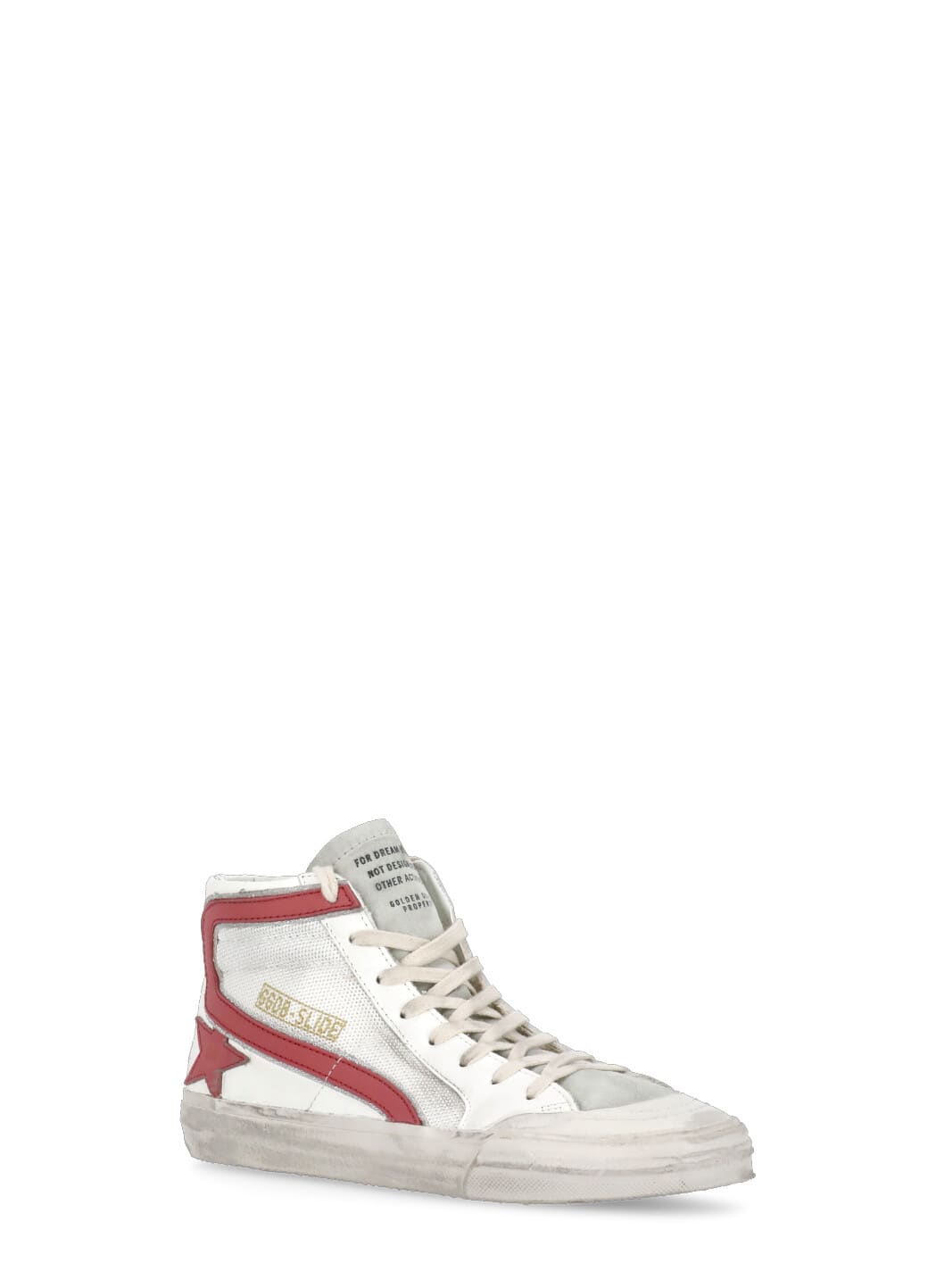 Shop Golden Goose Slice Double Quarter Penstar Sneakers In White