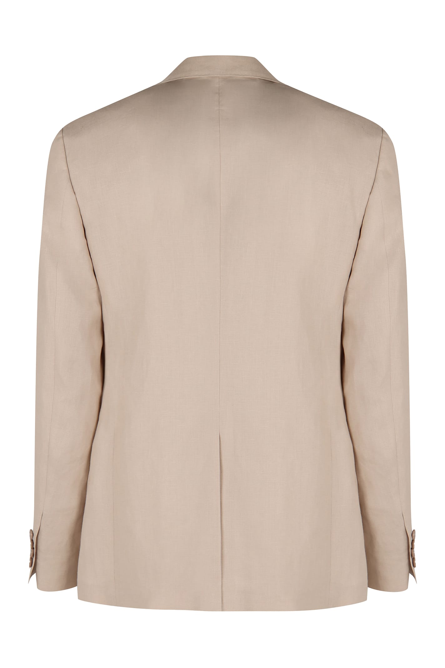 Dolce & Gabbana Linen Jacket In Beige