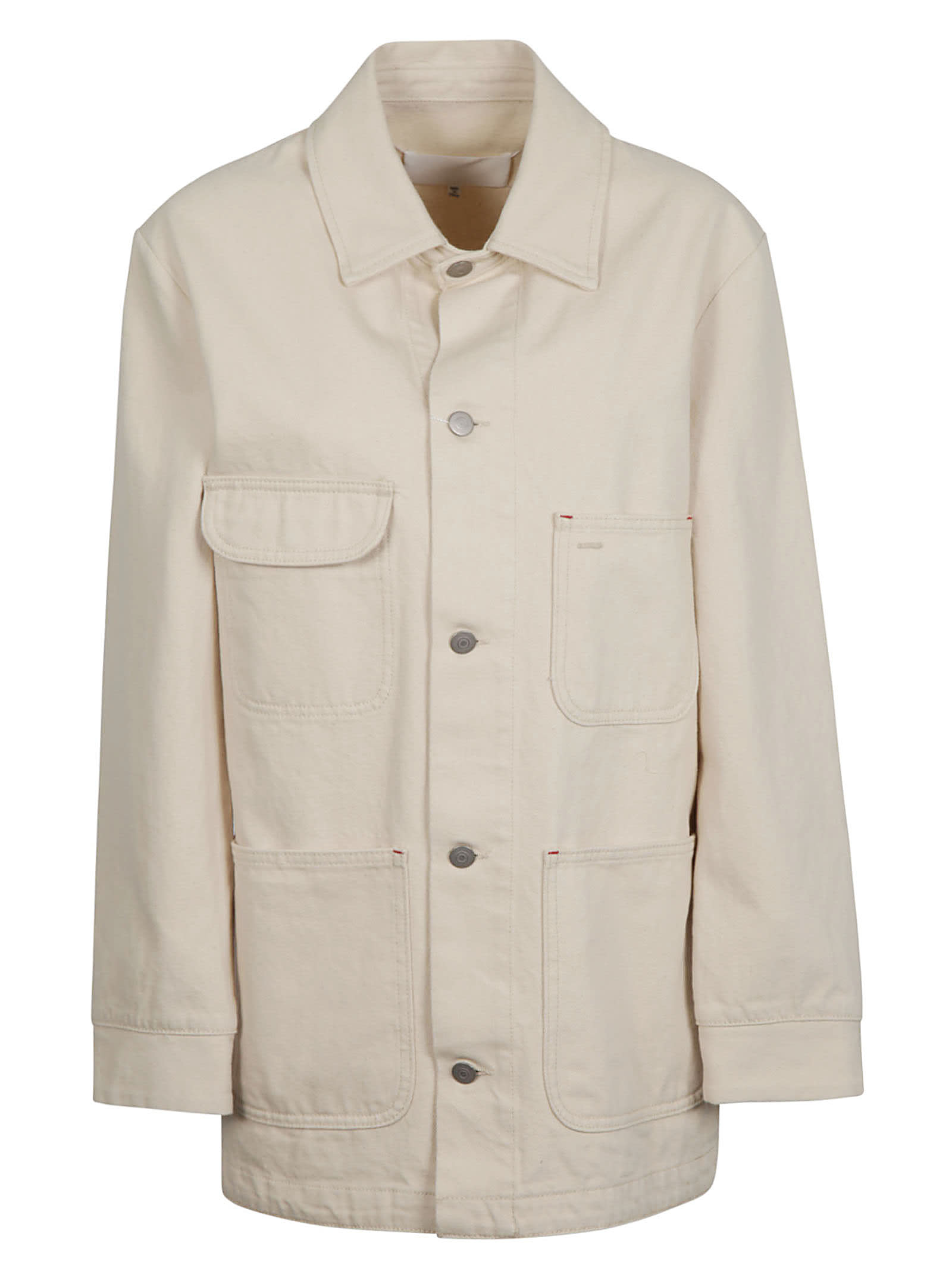 MAISON MARGIELA KABAN JACKET,S29AM0380S30752 105 ECRU