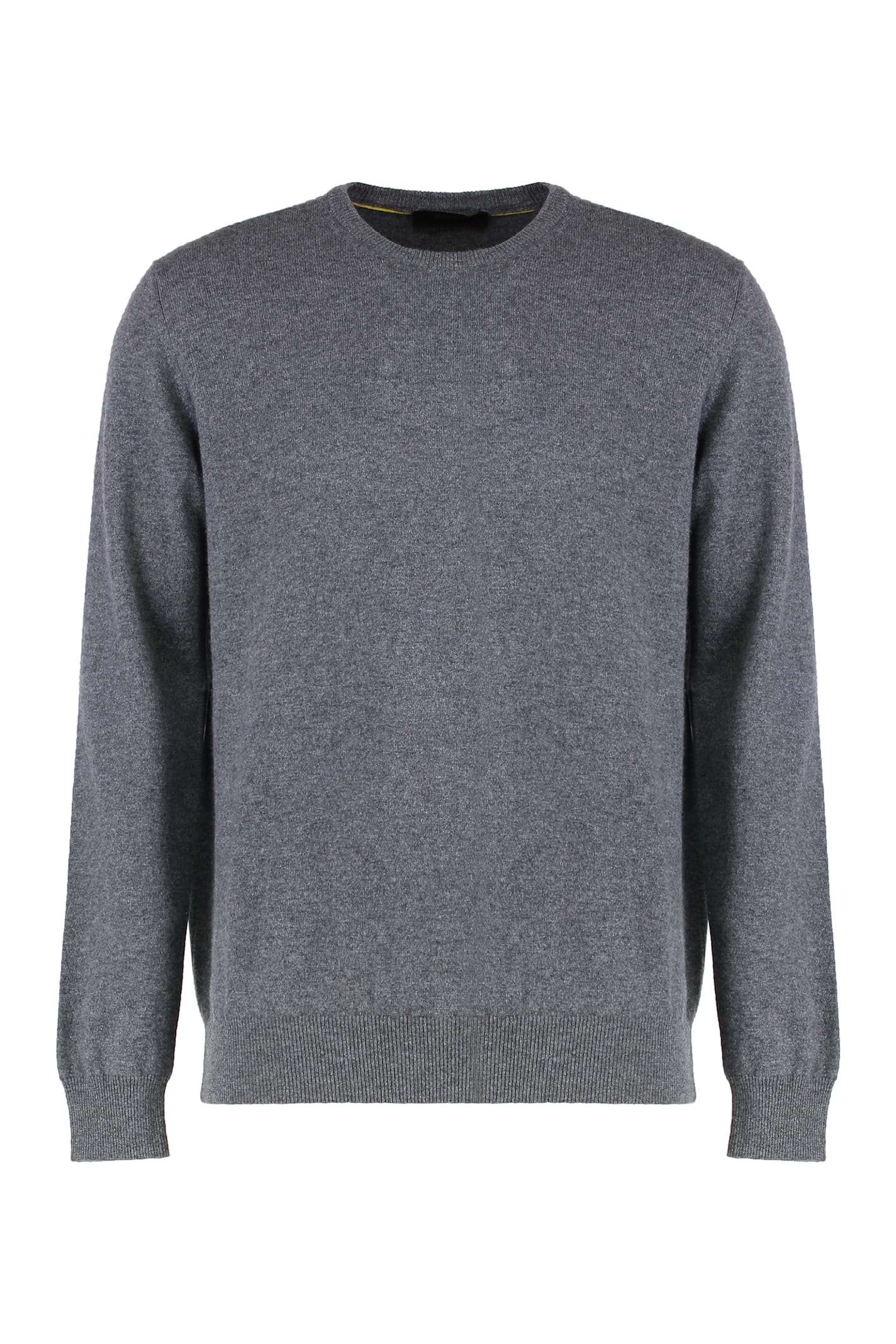 Moorer Crew-neck Cashmere Sweater In Gray