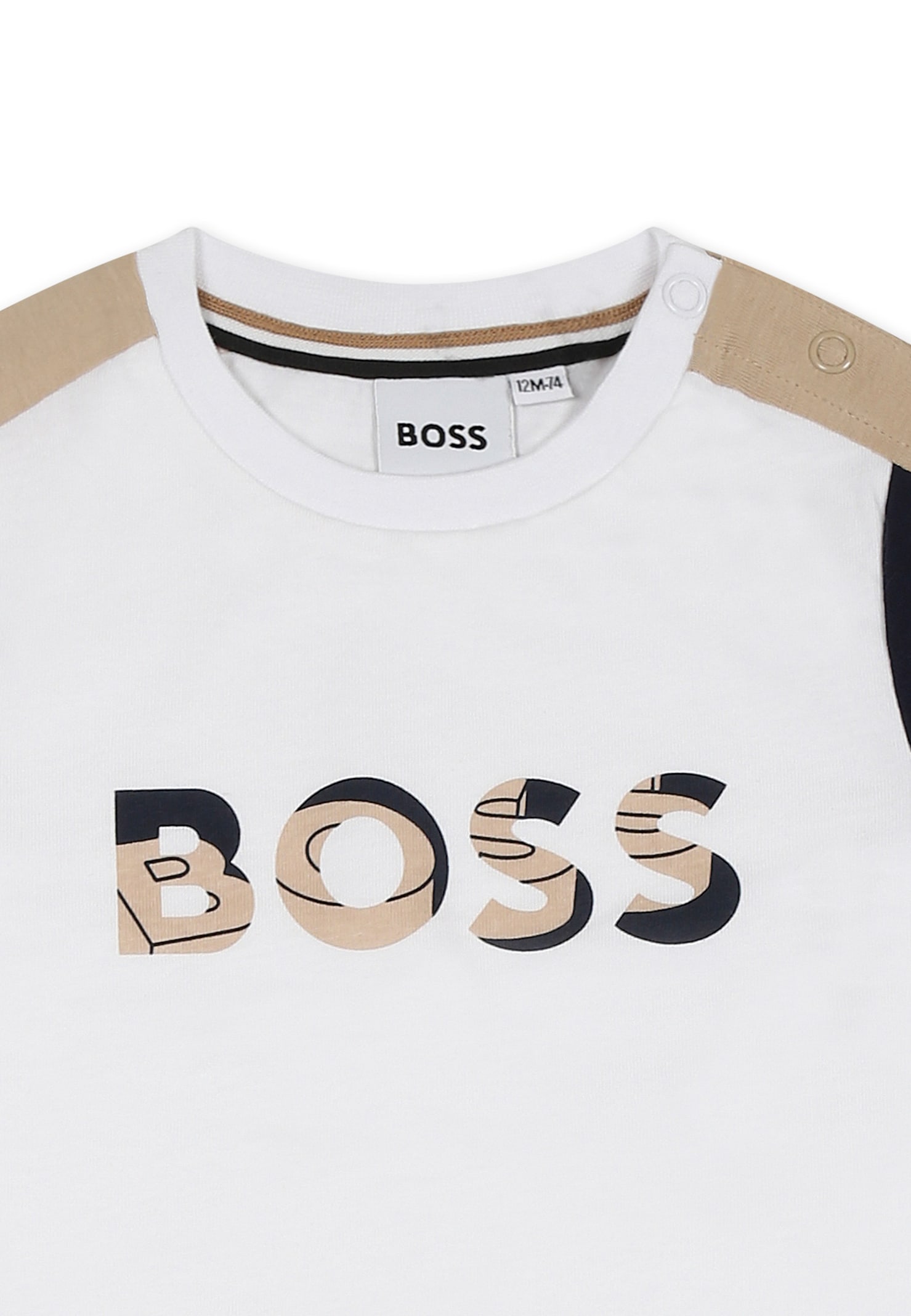 HUGO BOSS MULTICOLOR SUIT FOR BABY BOY WITH LOGO