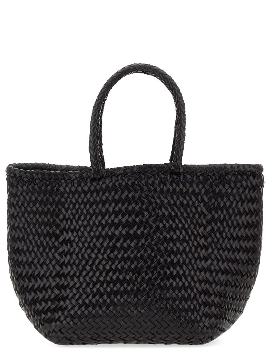 Dragon Diffusion Small Grace Basket Bag In Black