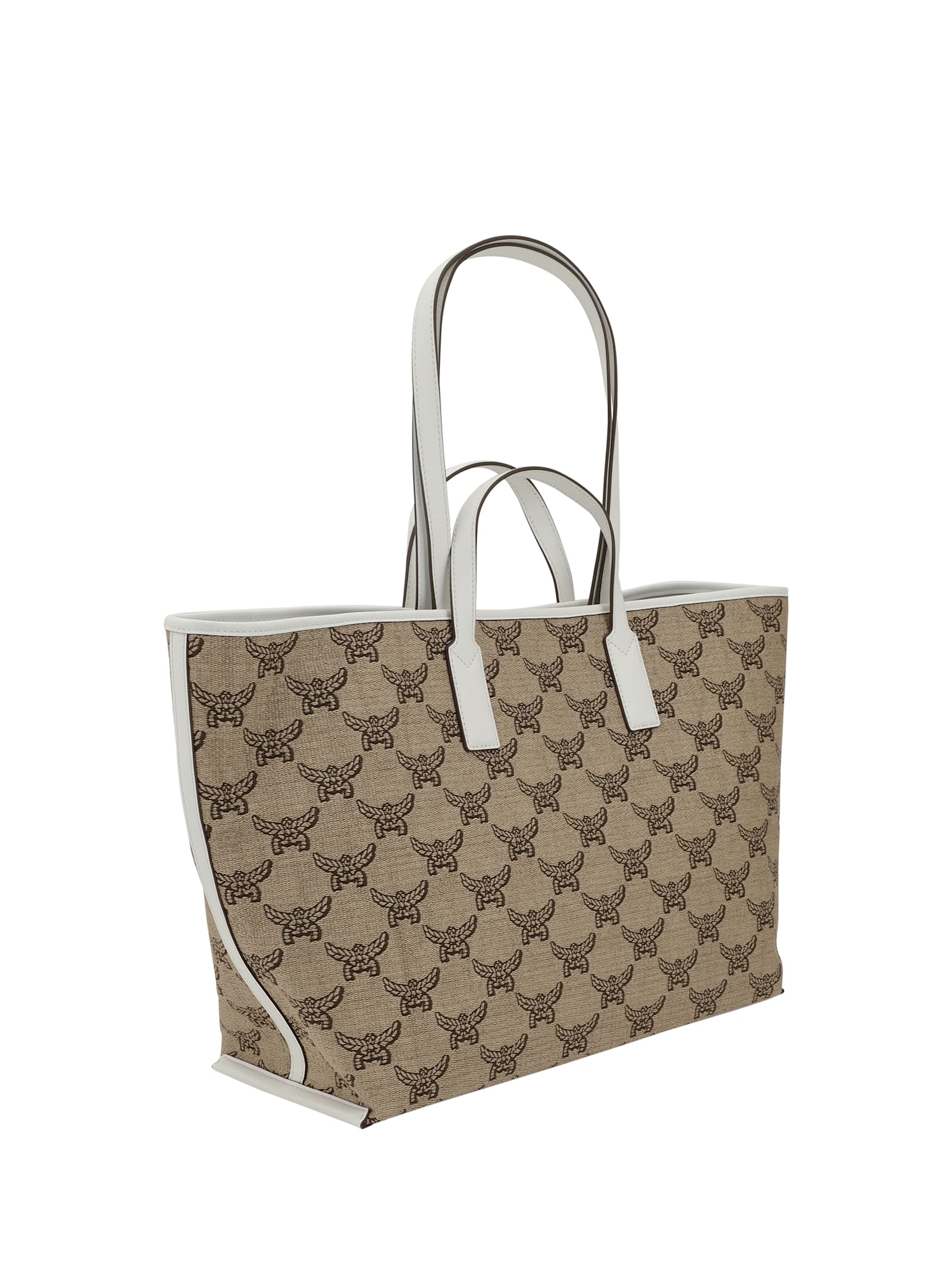 Mcm Medium Himmel Tote Bag In Natural