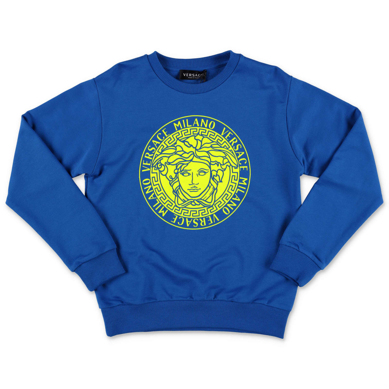 versace sweater blue