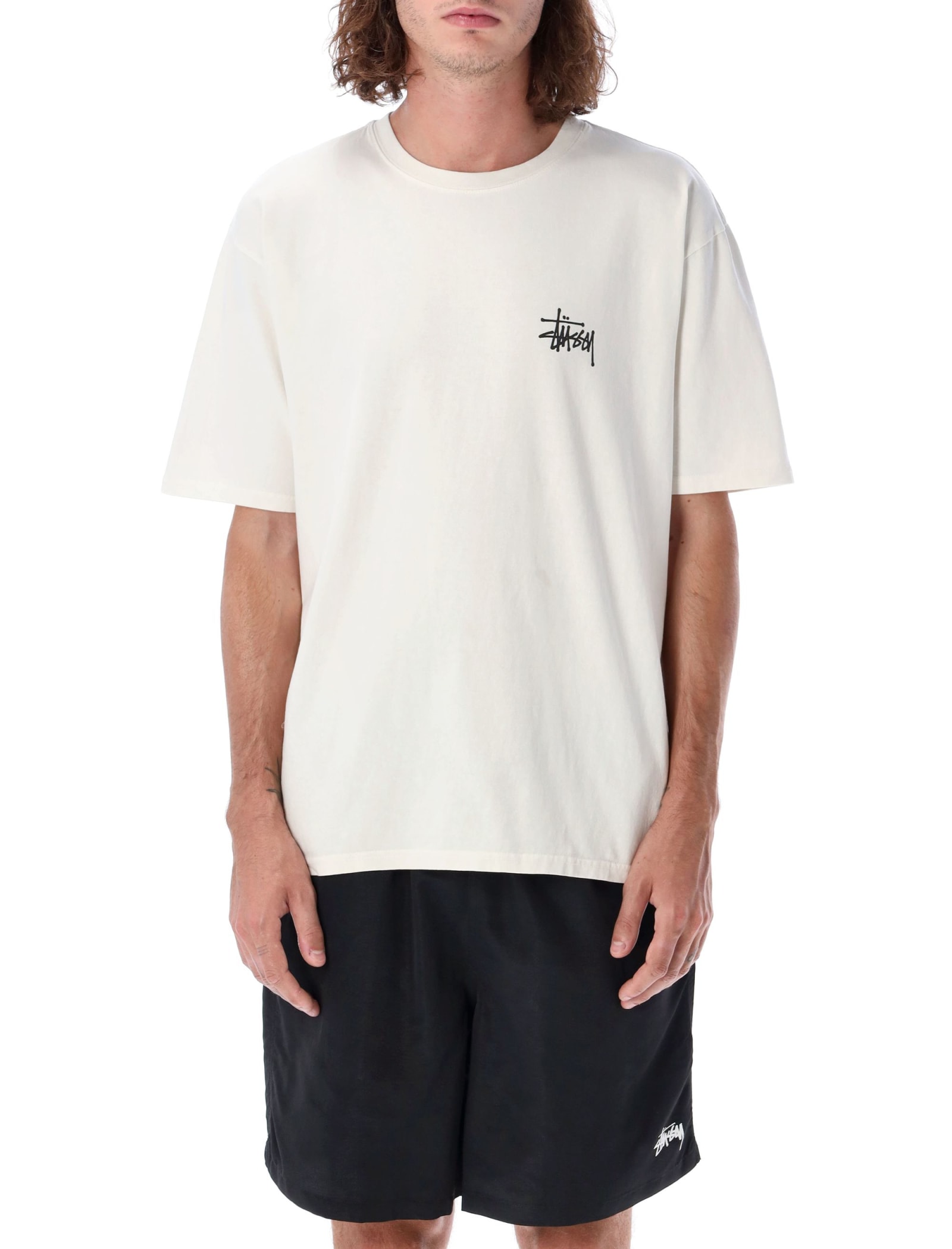 Stussy Low Tide T-shirt In Natural
