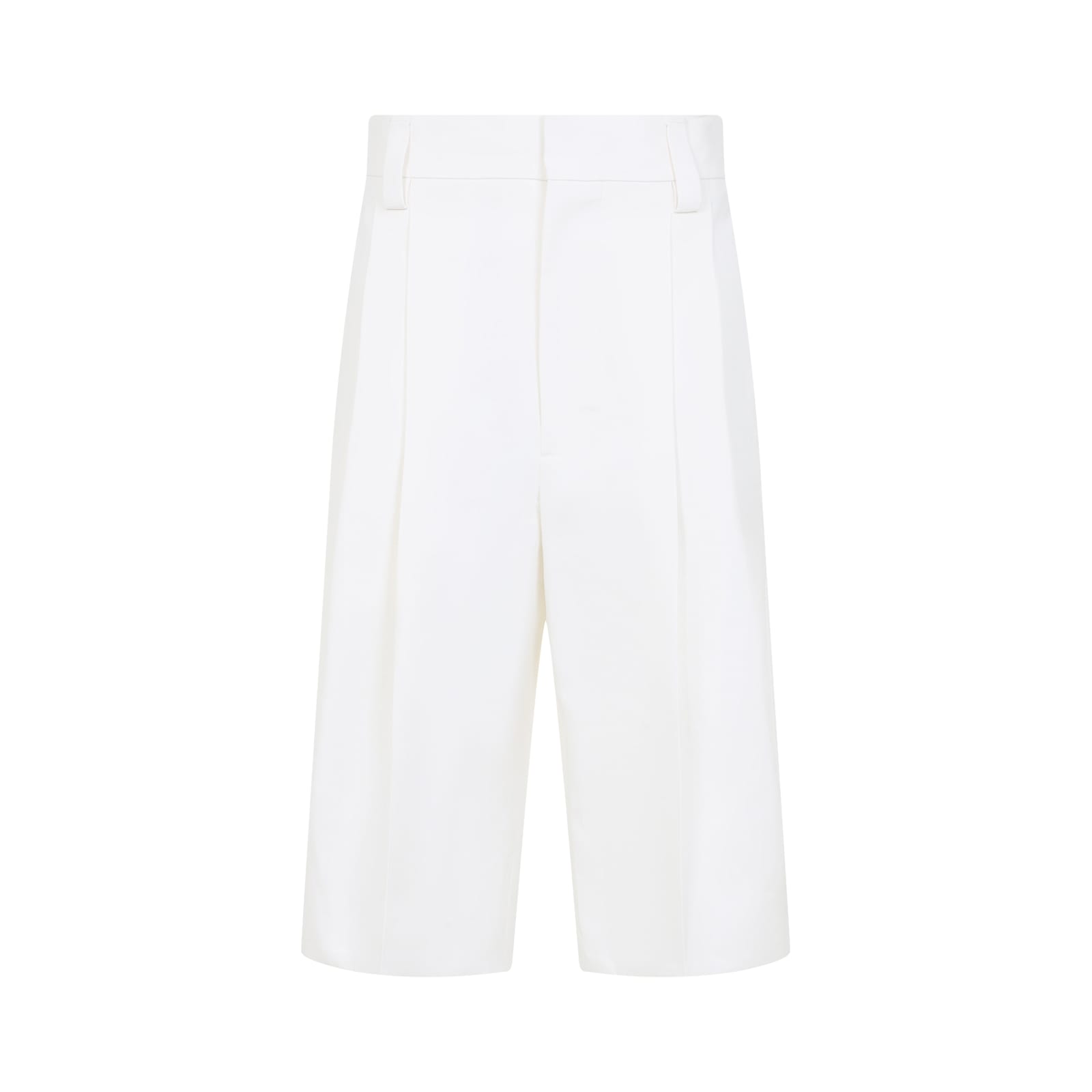 Shop Carven Cotton Bermuda Shorts In Orchid