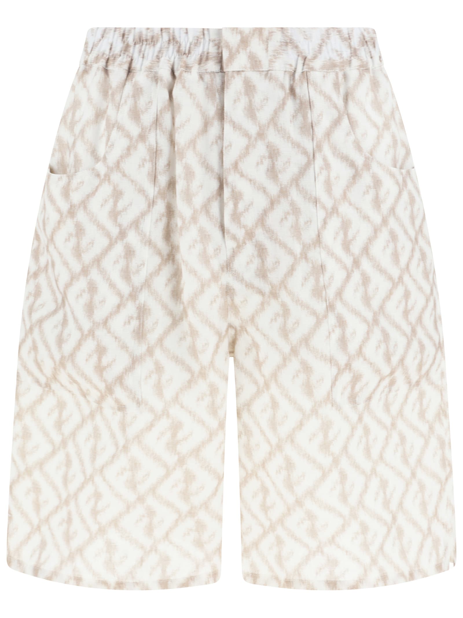 Fendi monogram swim on sale shorts