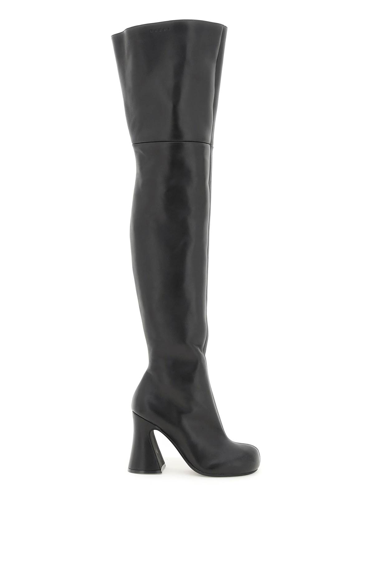 MARNI NAPPA LEATHER OVER-THE-KNEE BOOTS