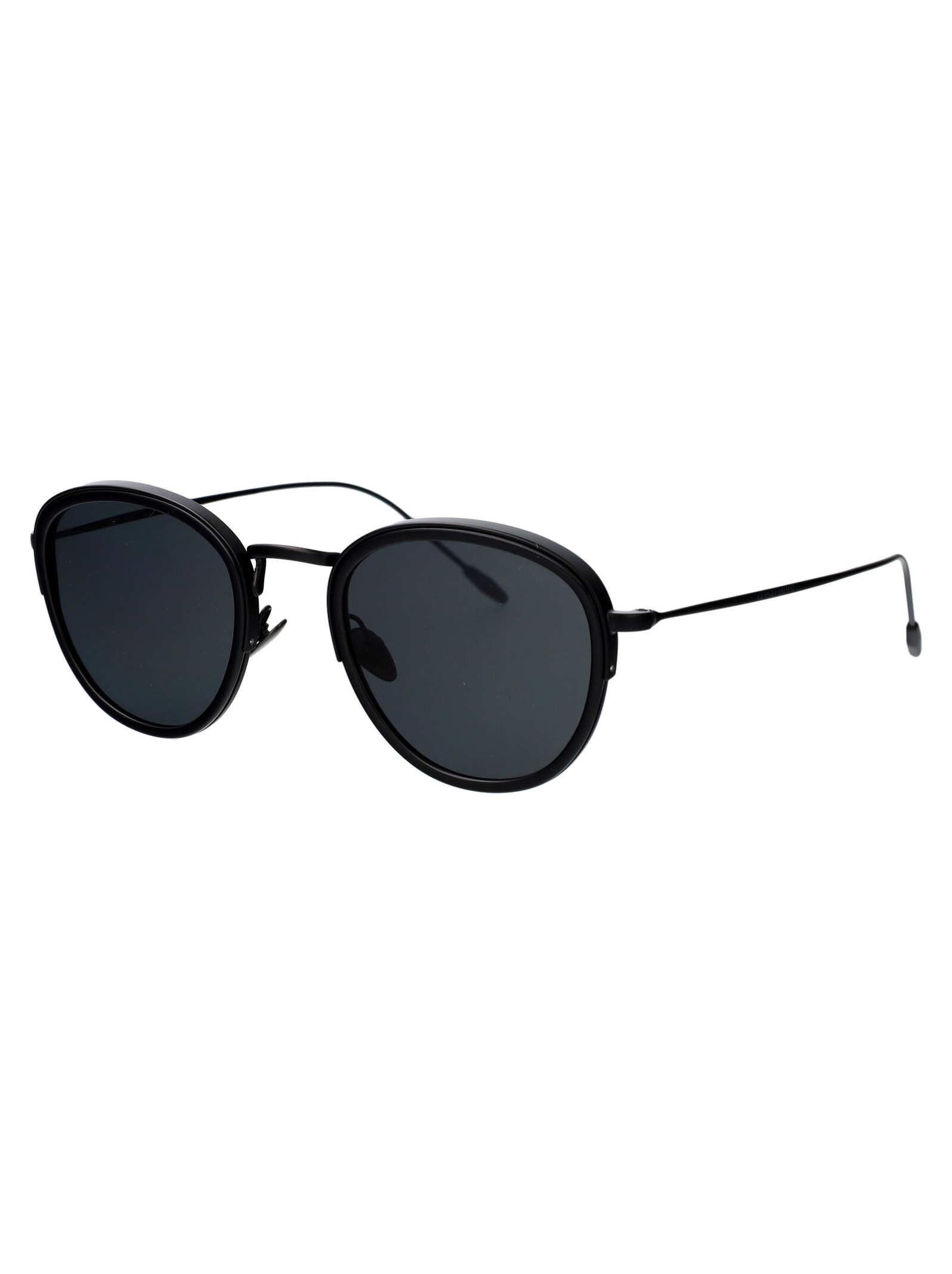 Shop Giorgio Armani 0ar6068 Sunglasses In 300187 Black