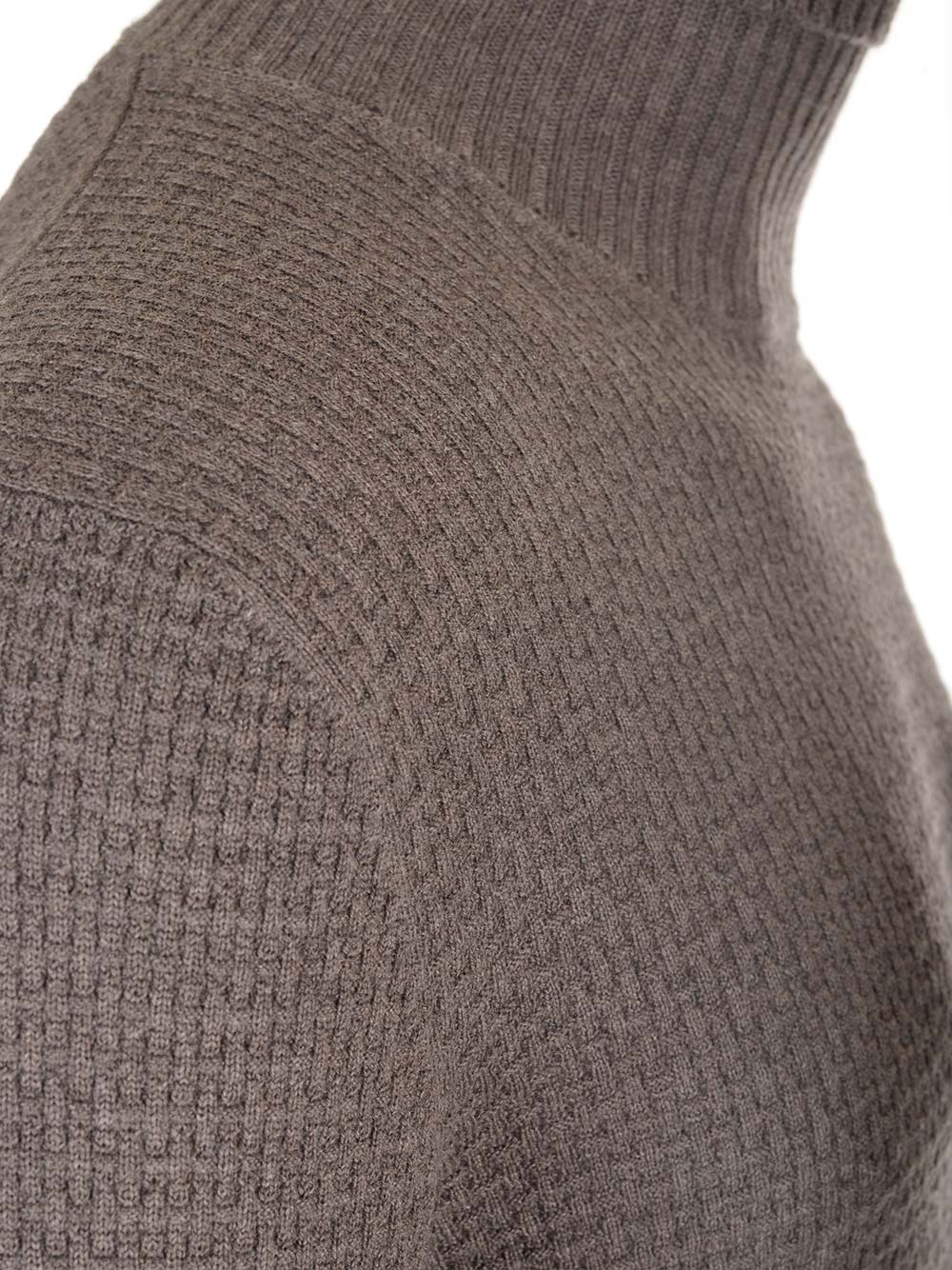 Shop Tagliatore Wool Turtleneck In Grey