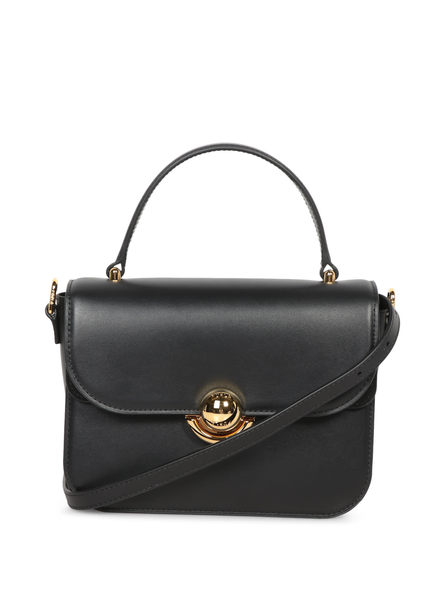 Shop Furla Sfera Top H Mini Black Bag