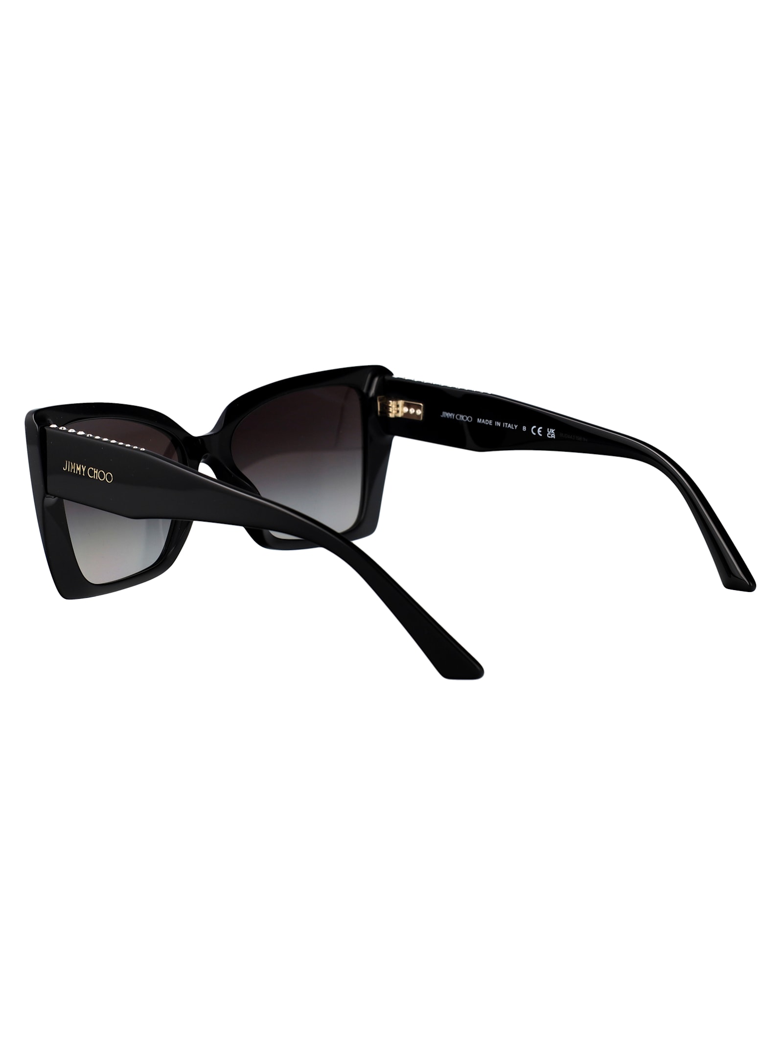 Jimmy Choo Butterfly Sunglasses 0 Jc5001 B 50008 G In Black