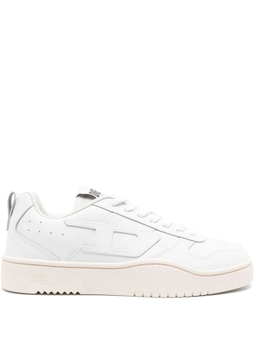 Shop Diesel Ukiyo V2 Low Sneakers In White
