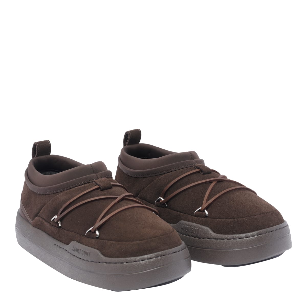 Moon Boot Men Park Icon Mules In Brown