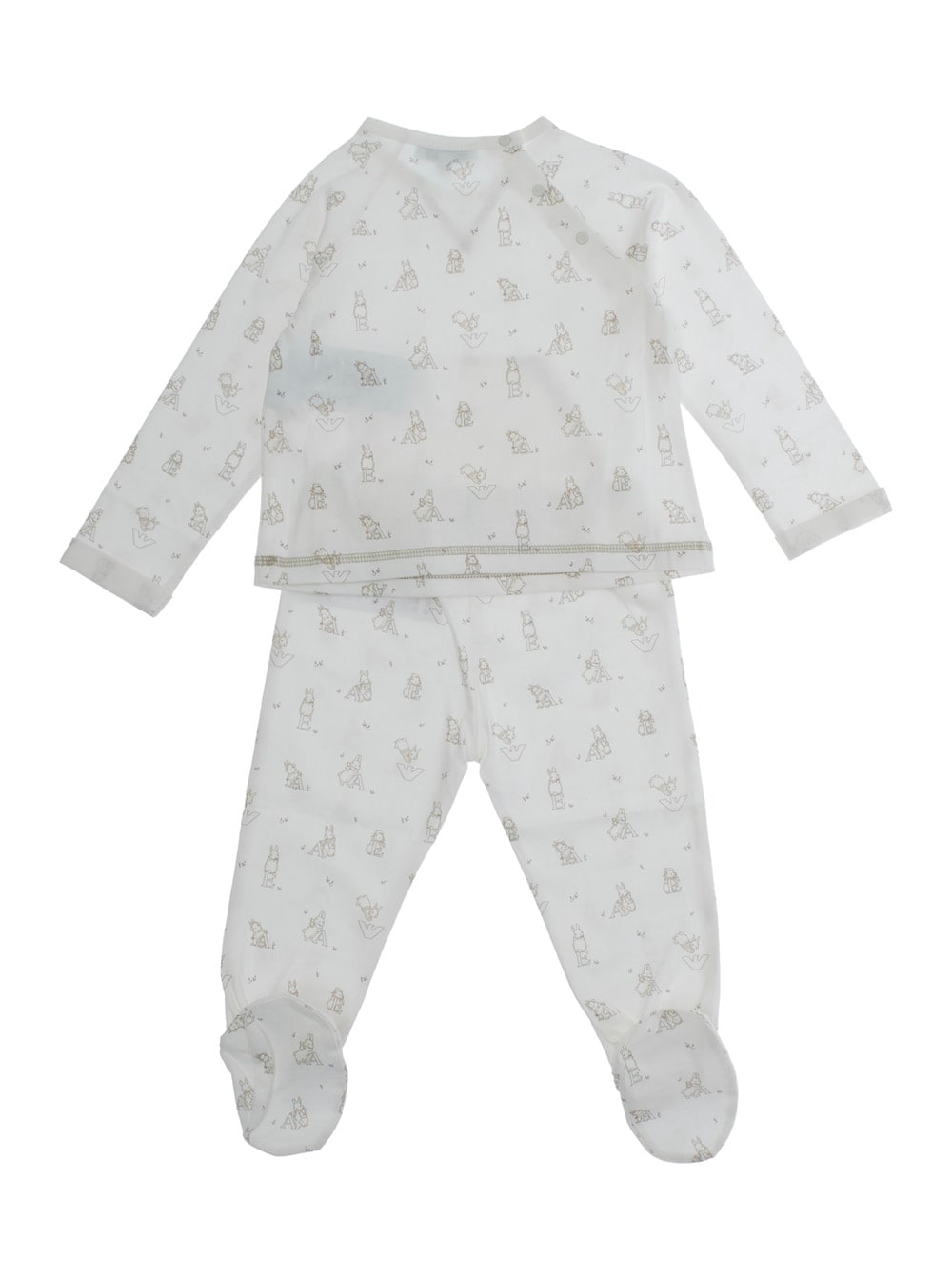 Emporio Armani Set 2 Pezzi In White