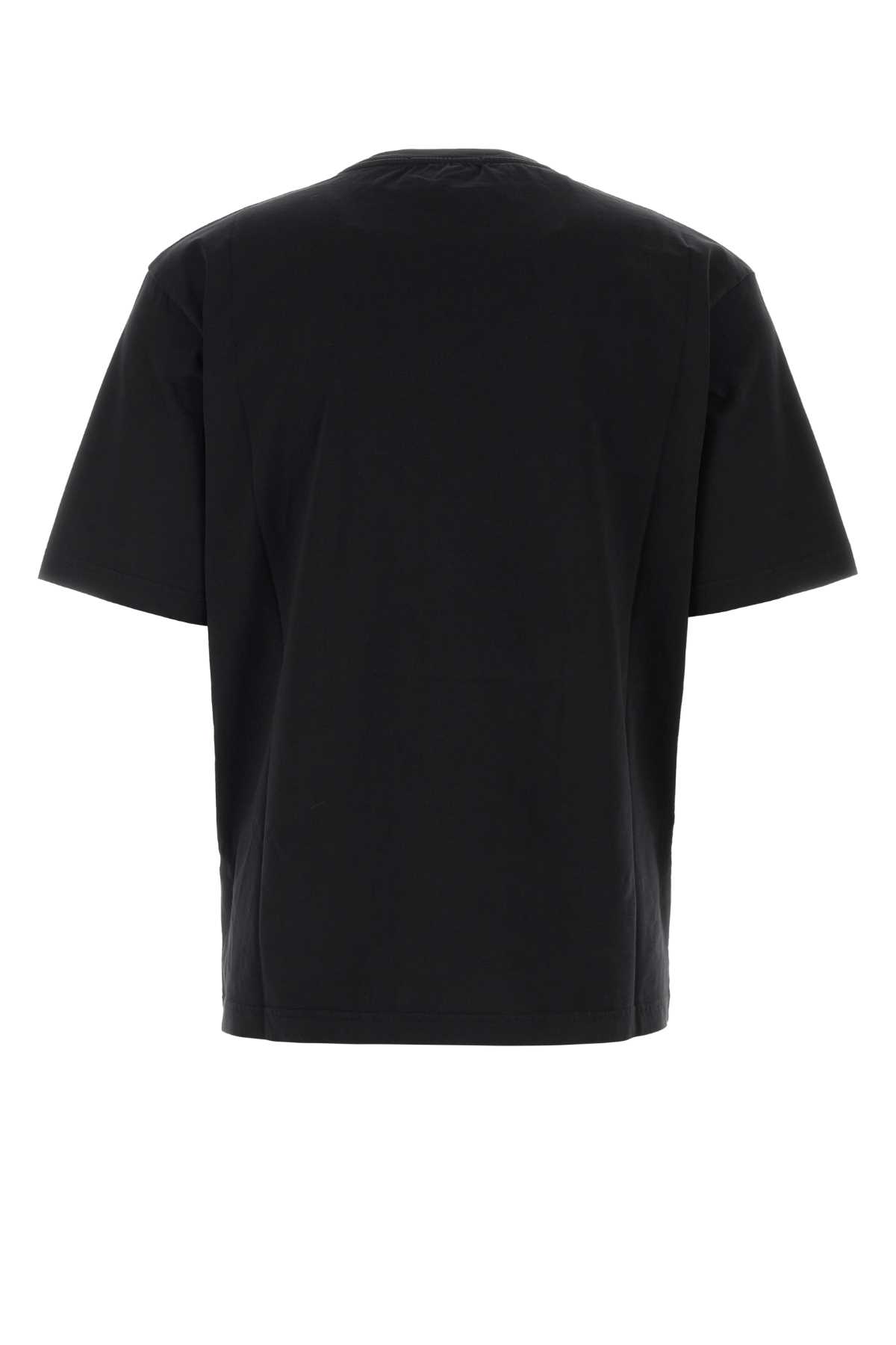 Shop Ambush Black Cotton T-shirt In Blanc