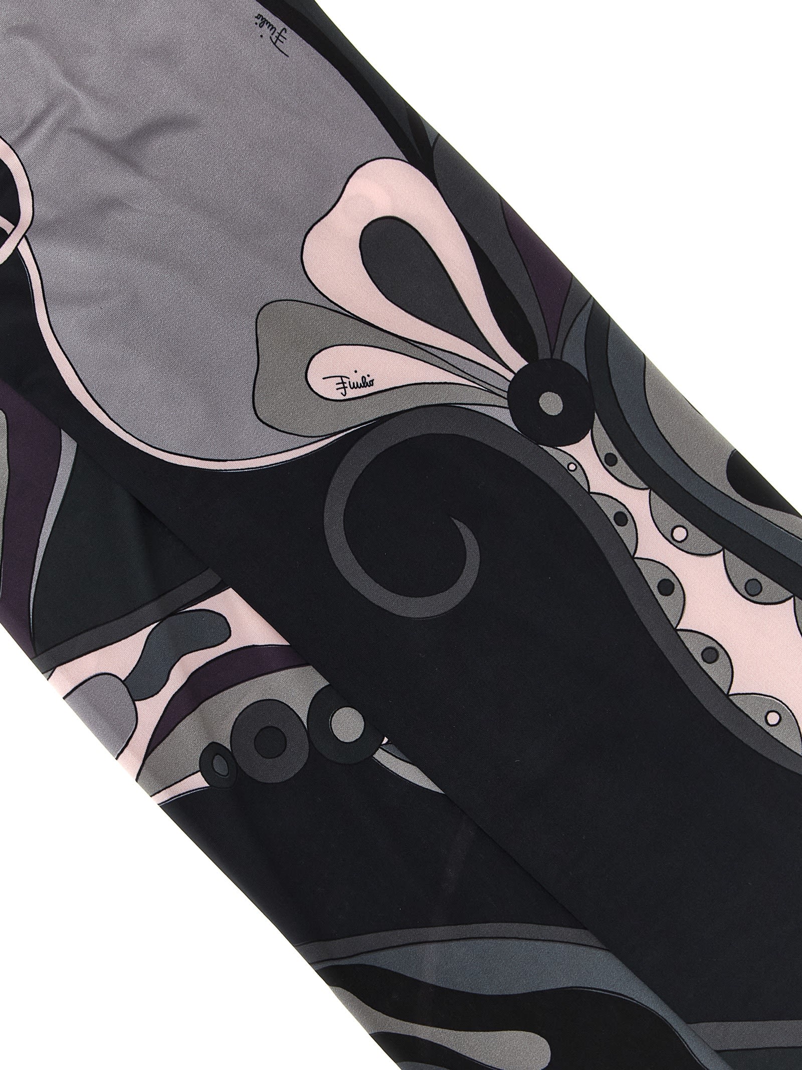 Pucci Patterned Printed Tights Socks Multicolor In Multi
