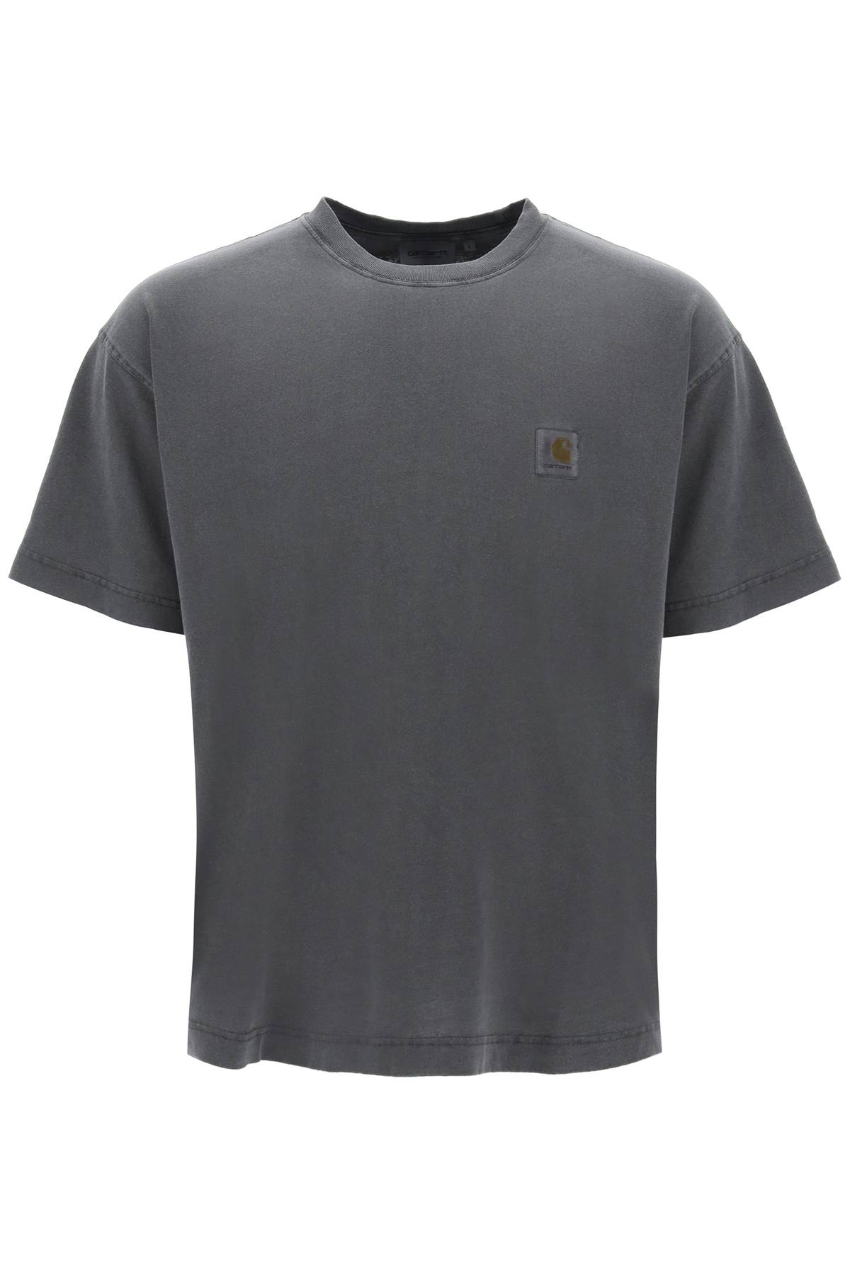 Dark Grey Cotton Oversize S/s Nelson T-shirt
