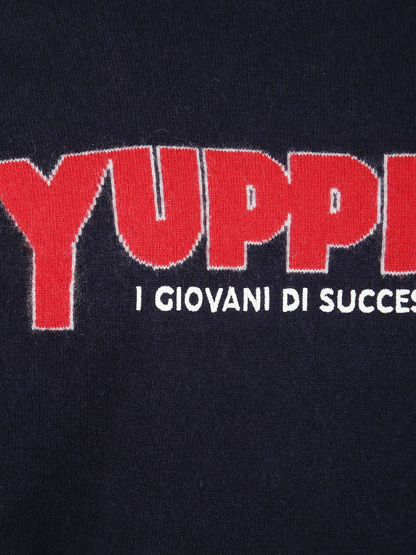 Mc2 Saint Barth Crew Neck Long Sleeve Ribbed Sweater In Multi