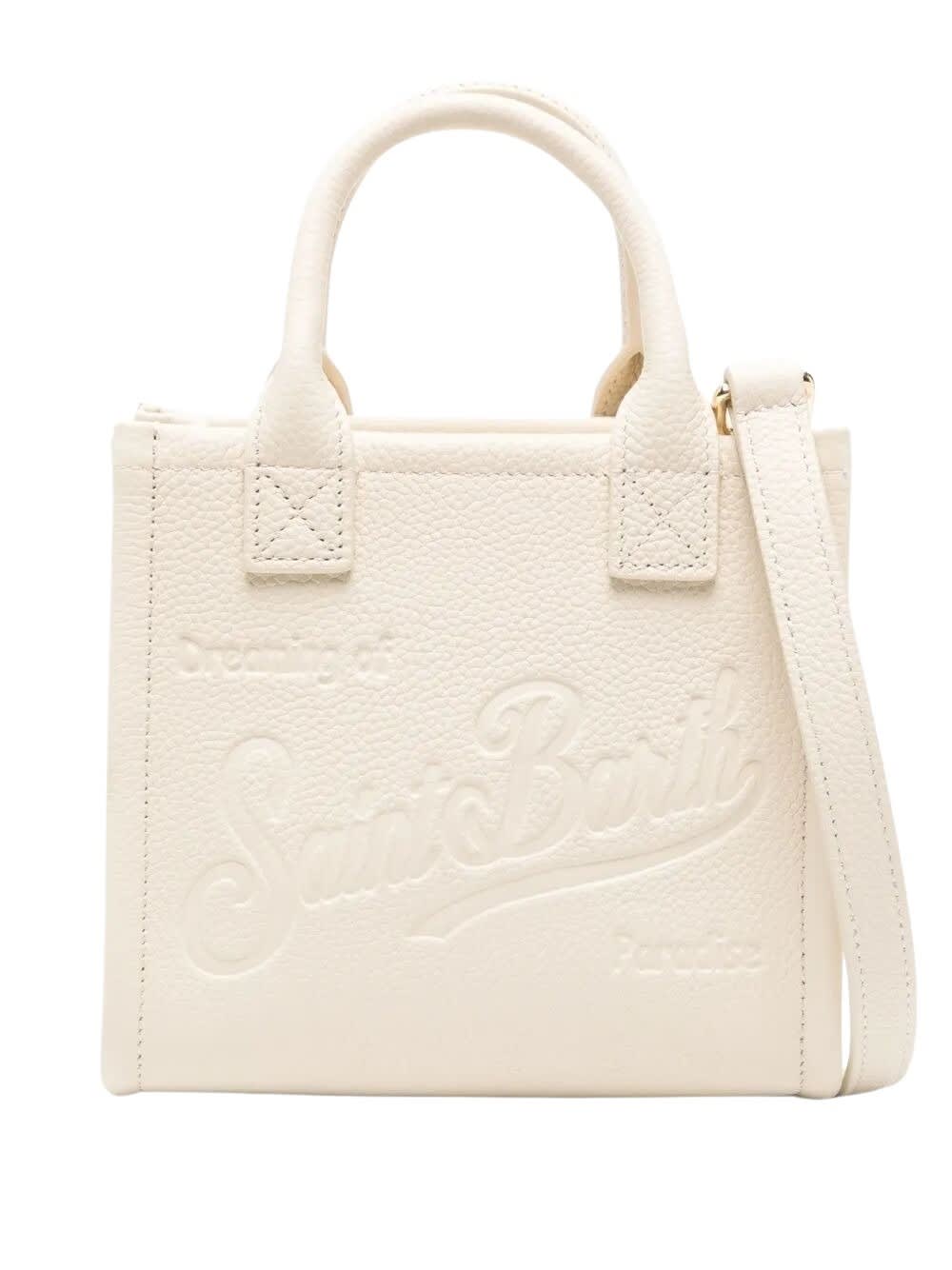 Mc2 Saint Barth Vanity Bag Mini In Neutral