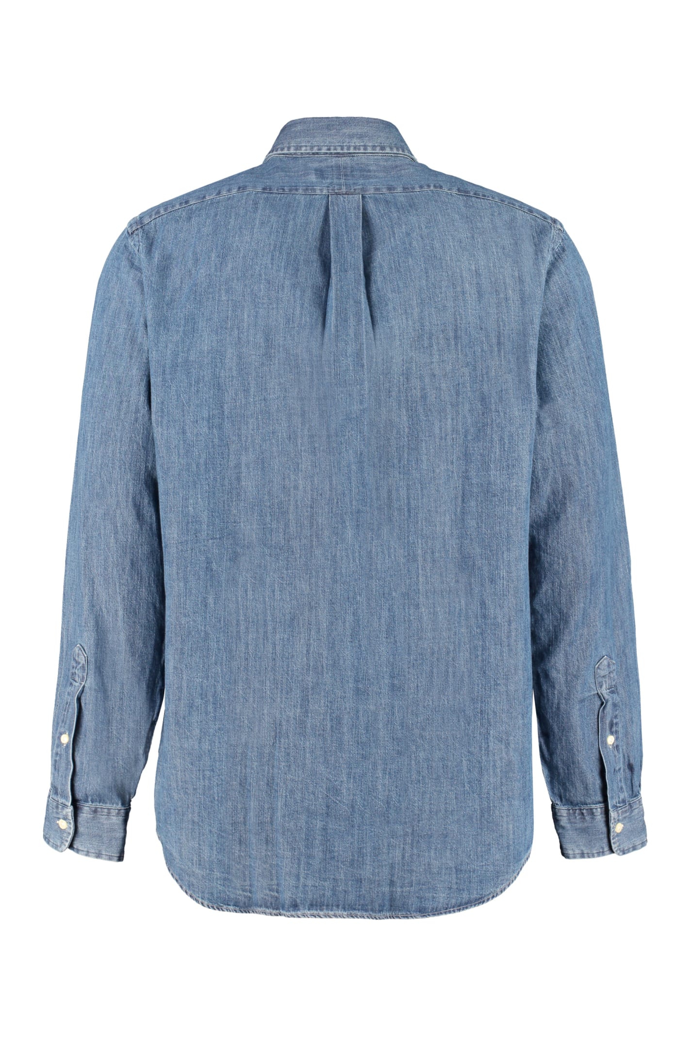 Ralph Lauren Denim Shirt In Blue