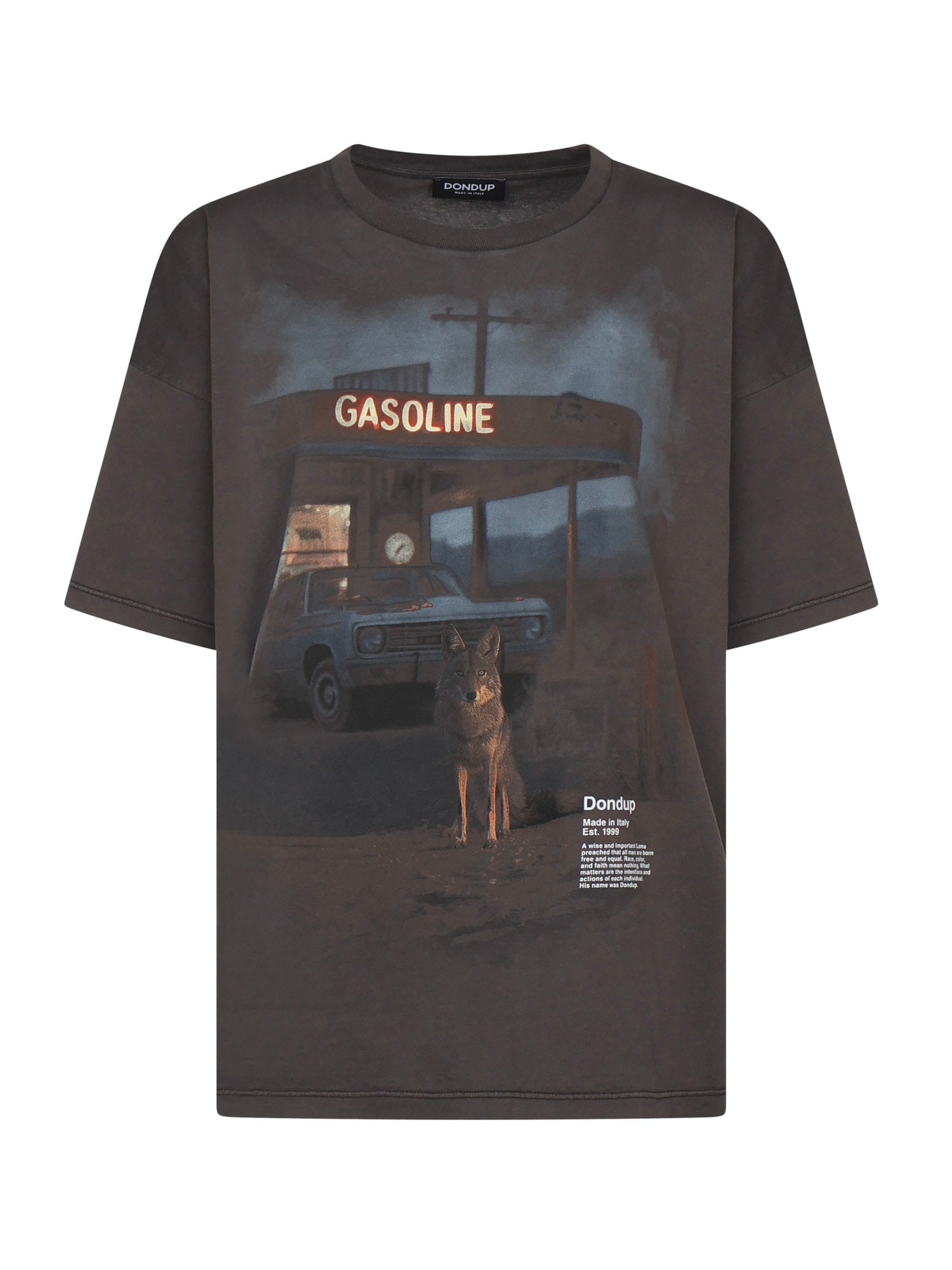 Dondup T-shirts And Polos Black In Black
