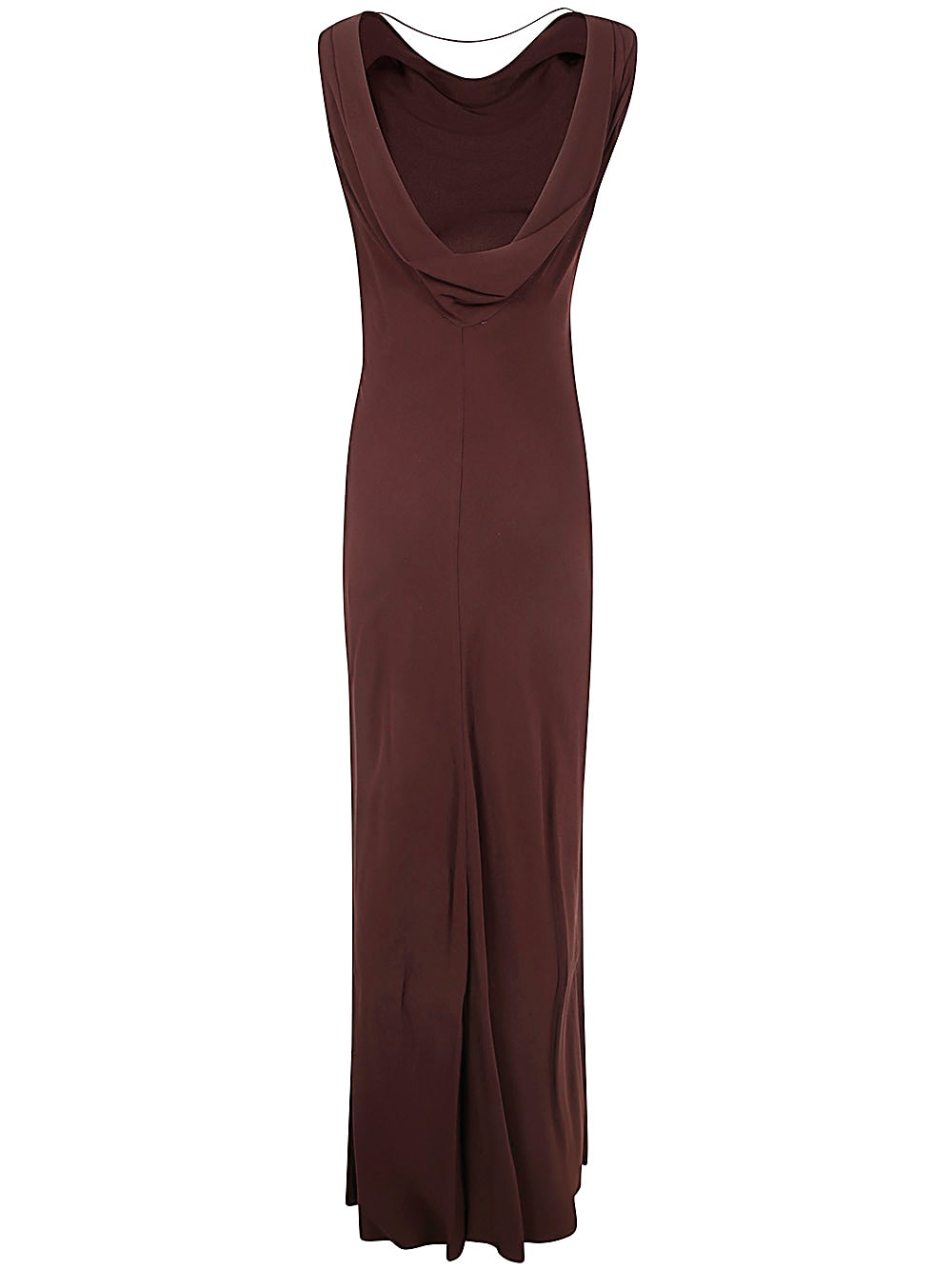 Shop Semicouture Grace Dress In Wine