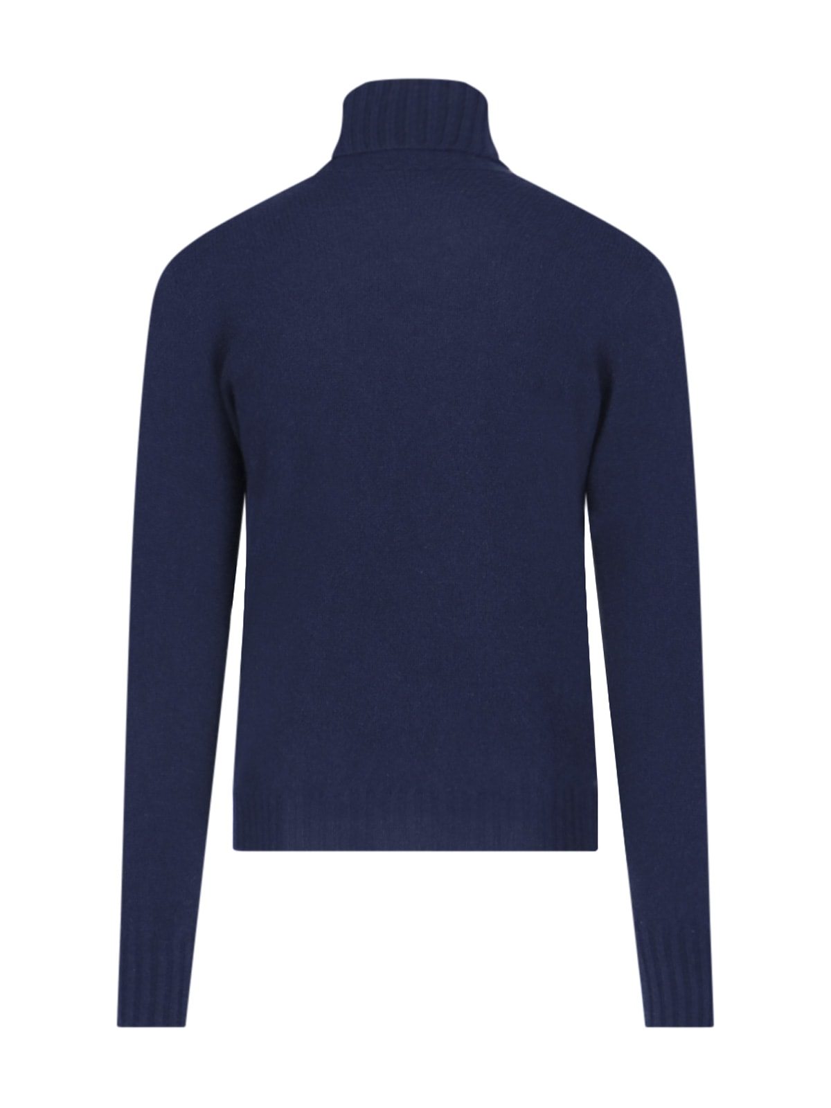 Shop Drumohr Turtleneck Sweater In Blue