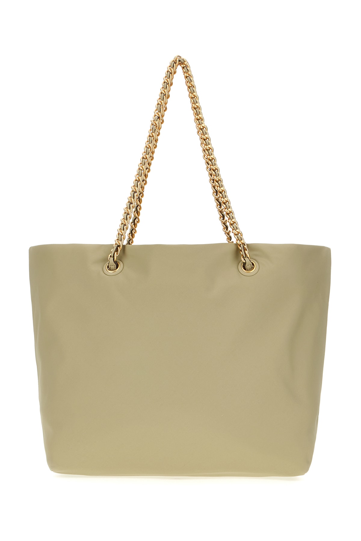 Shop Tory Burch Sage Green Ella Shopping Bag In Olive Sprig