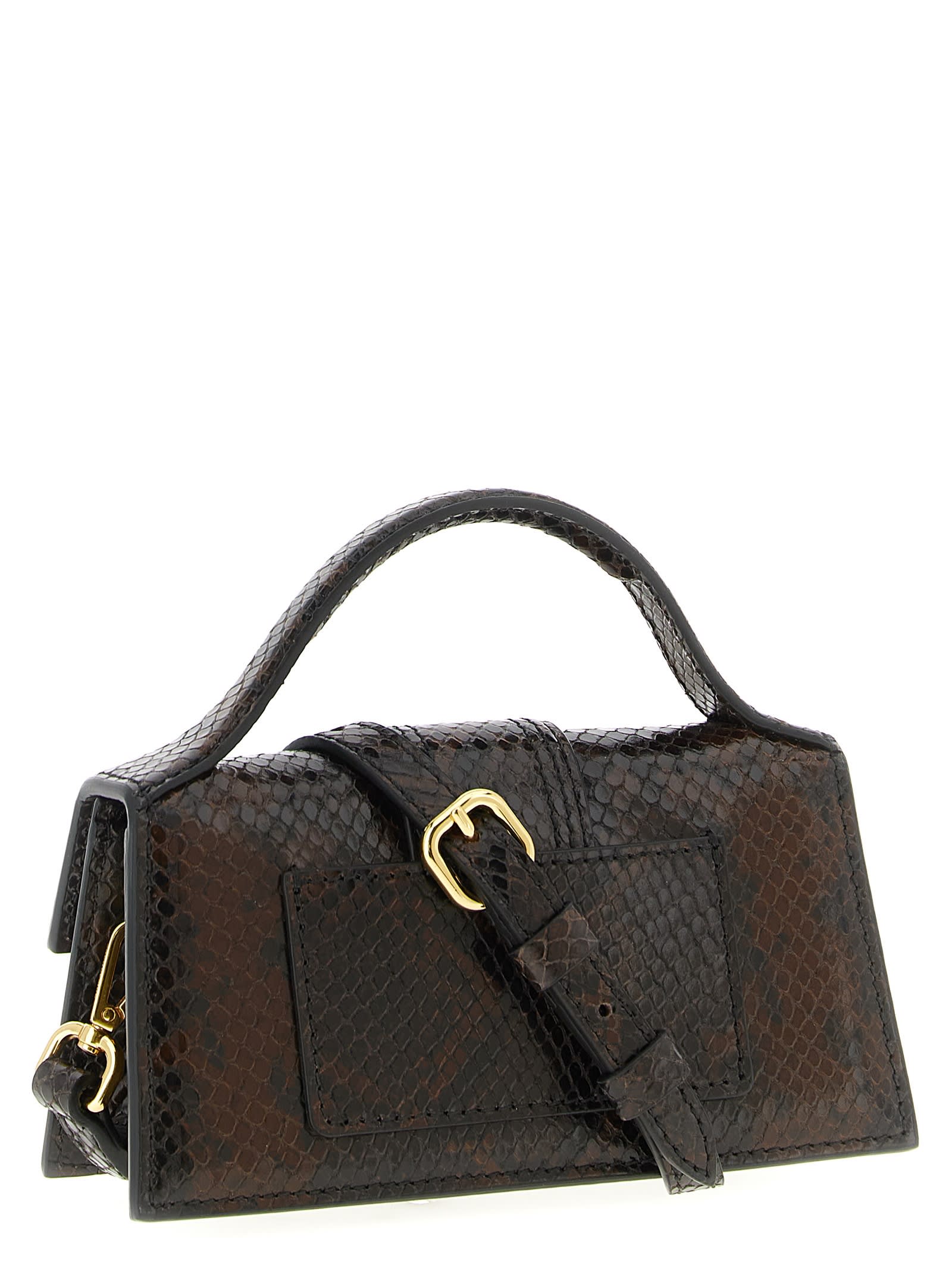 Jacquemus Le Bambino Hand Bags Brown In Brown
