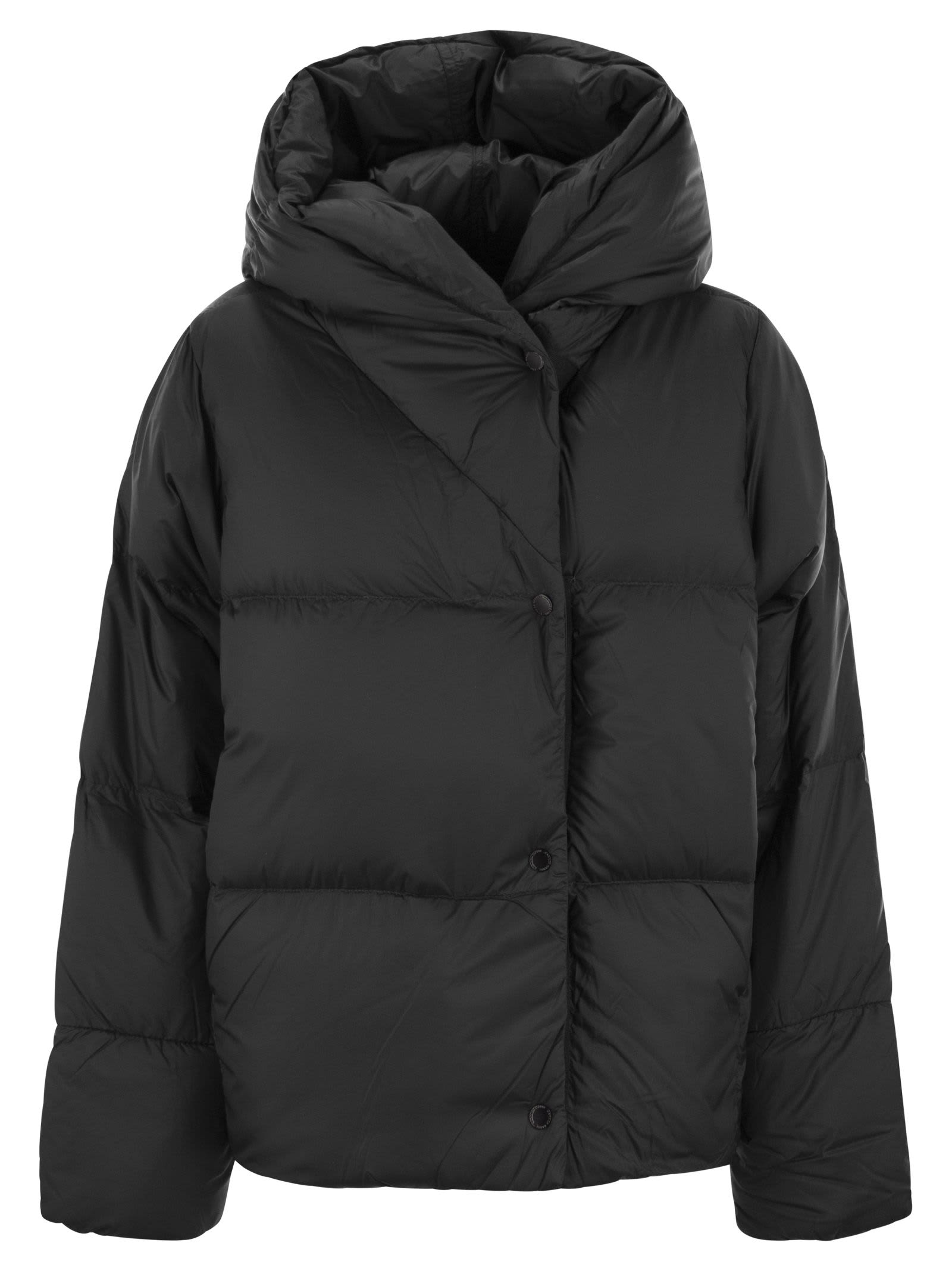 Shop Canada Goose Rhoda - Down Jacket In Black