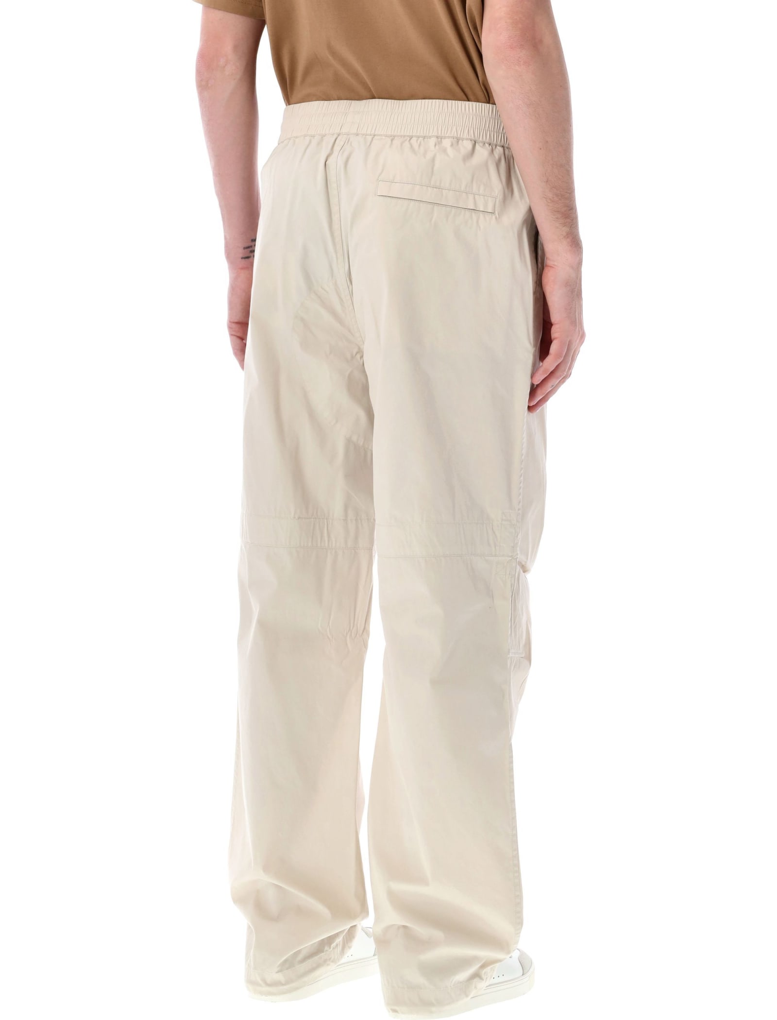Shop Burberry Cargo Trousers In Wheat