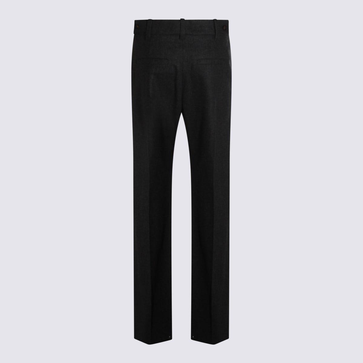 Brunello Cucinelli Black Wool Pants